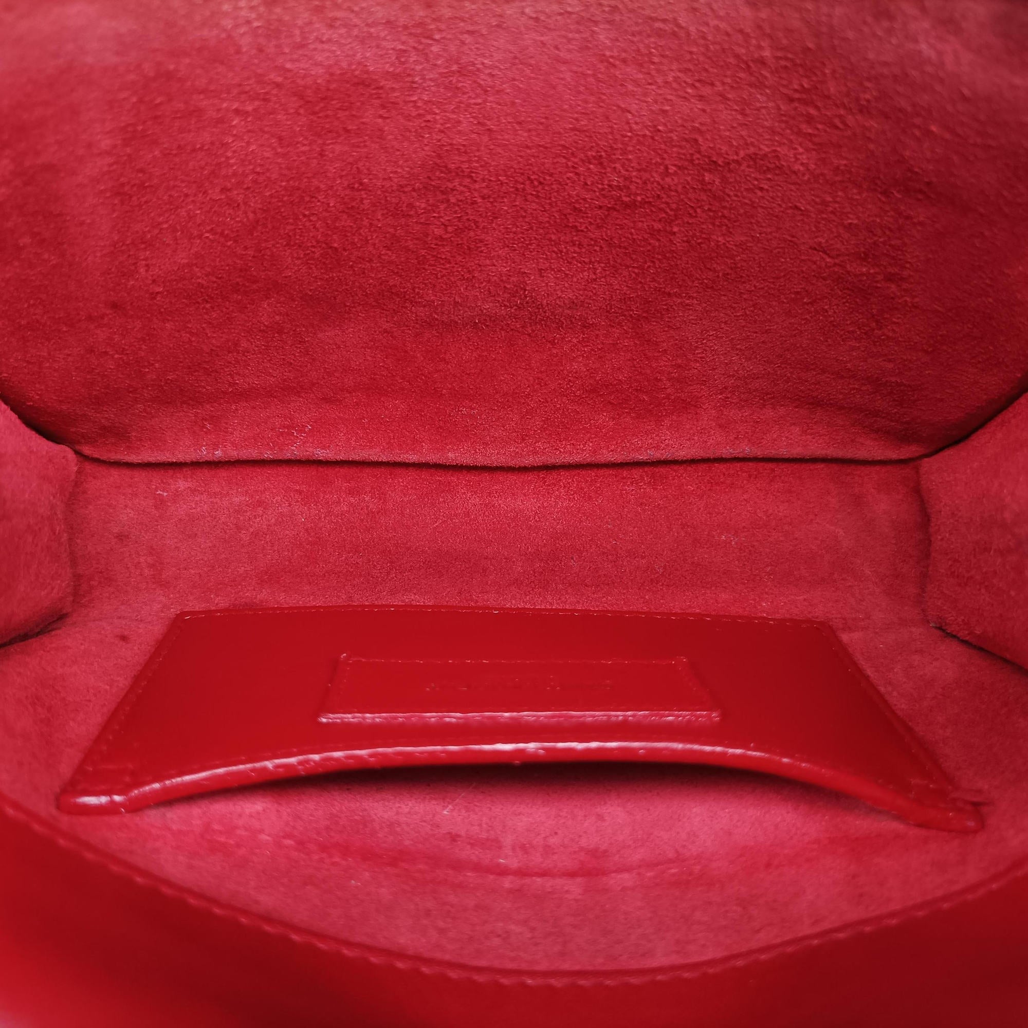 Pre-owned Yves Saint Laurent KATE Red Leather 326076 shoulderbag | stylenewstar