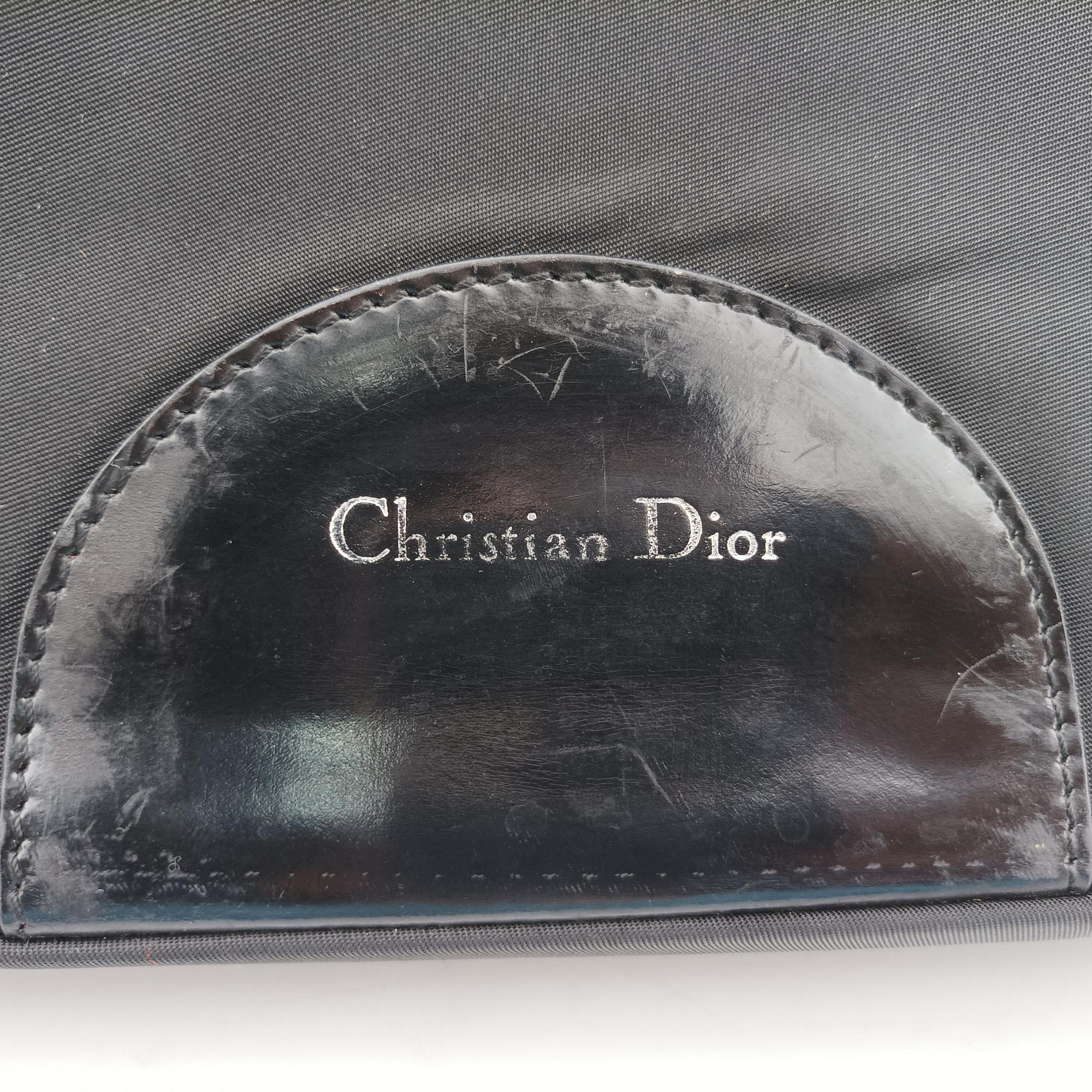 Pre-owned Christian Dior Malice pearl Black canvas  shoulderbag | stylenewstar