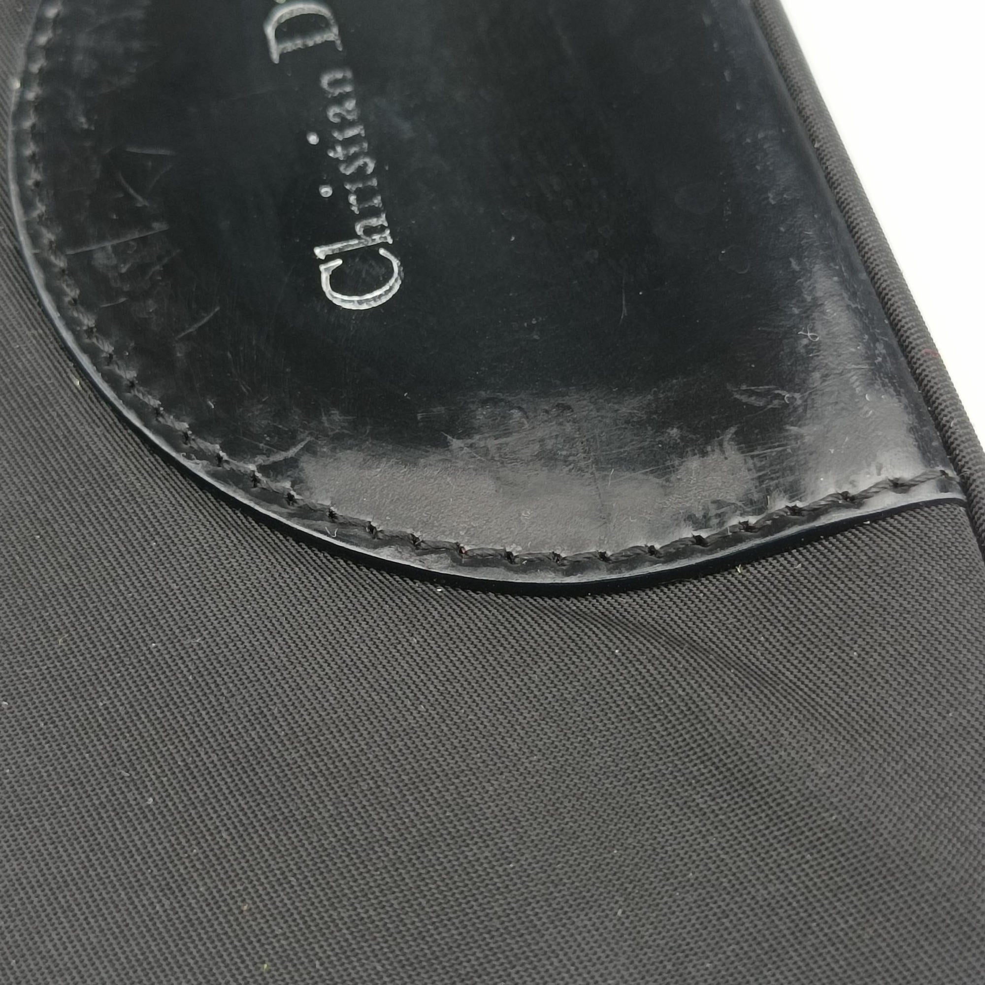 Pre-owned Christian Dior Malice pearl Black canvas  shoulderbag | stylenewstar