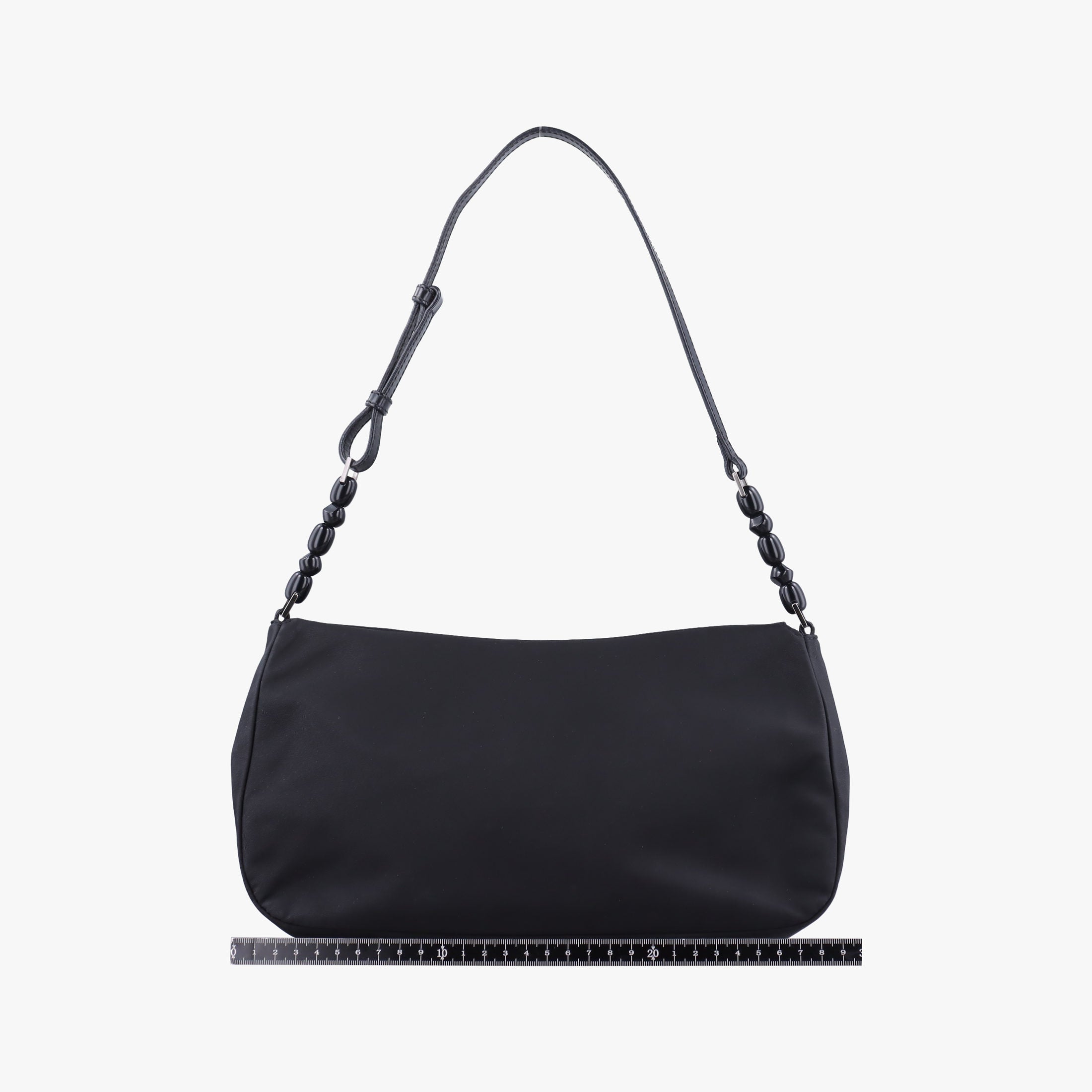 Pre-owned Christian Dior Malice pearl Black canvas  shoulderbag | stylenewstar