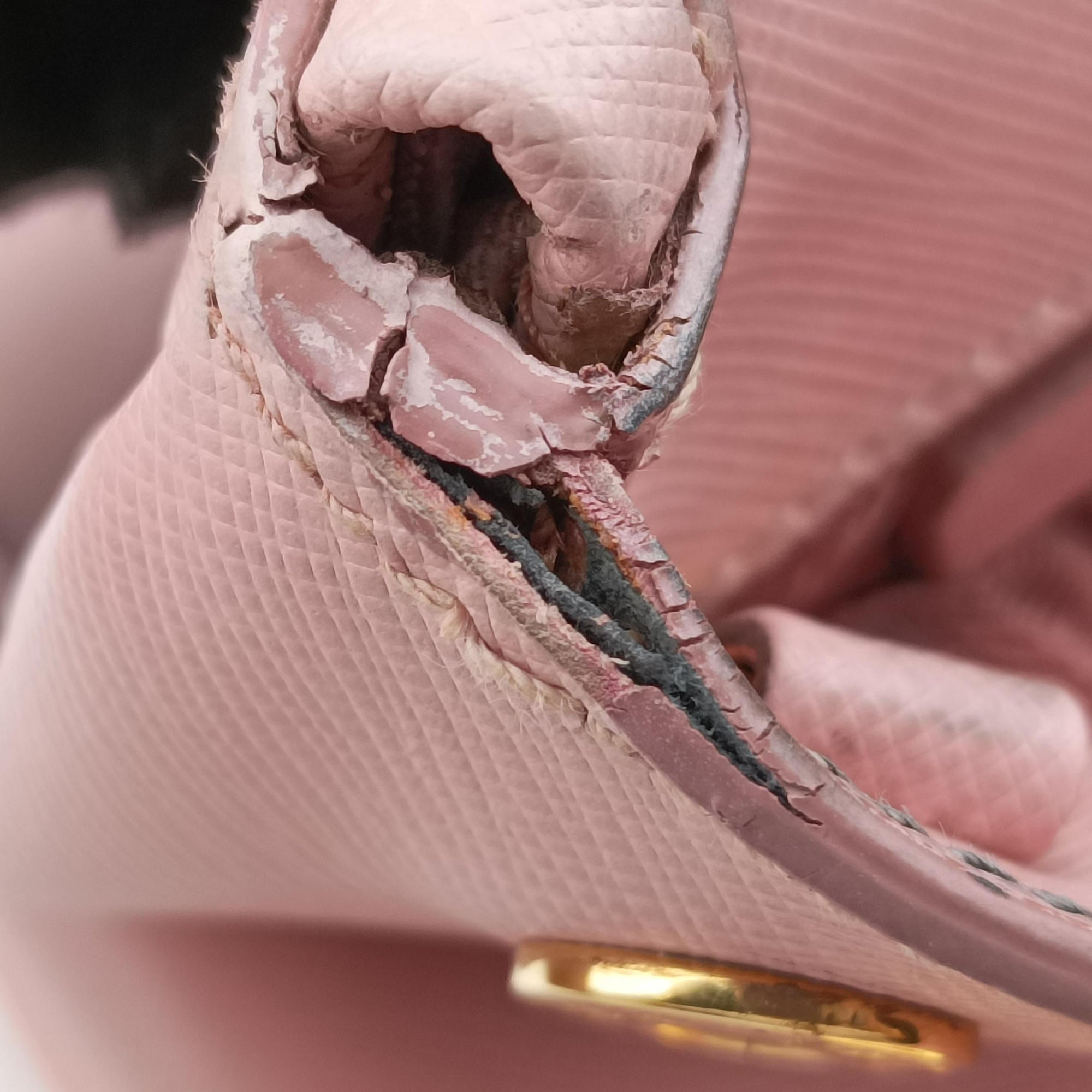 Pre-owned Prada Galleria Pink SAFFIANO Leather BN1786 shoulderbag | stylenewstar