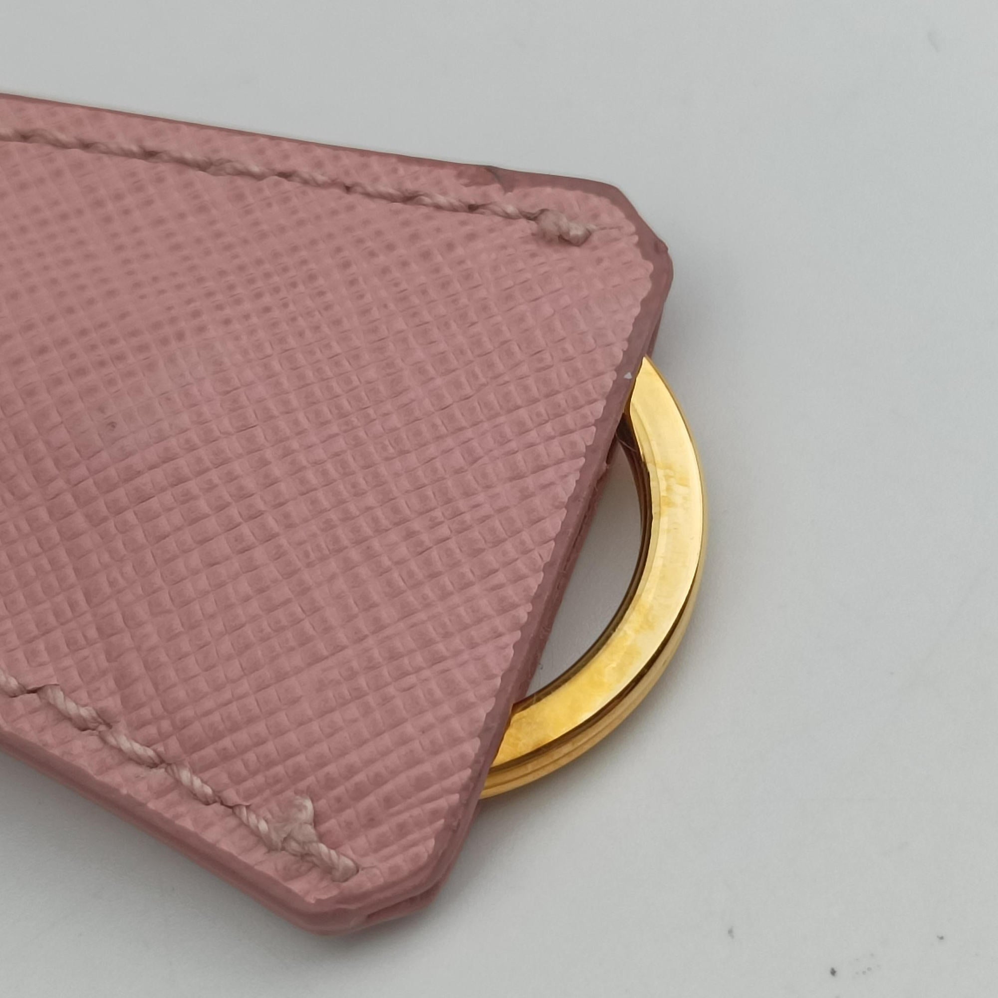 Pre-owned Prada Galleria Pink SAFFIANO Leather BN1786 shoulderbag | stylenewstar