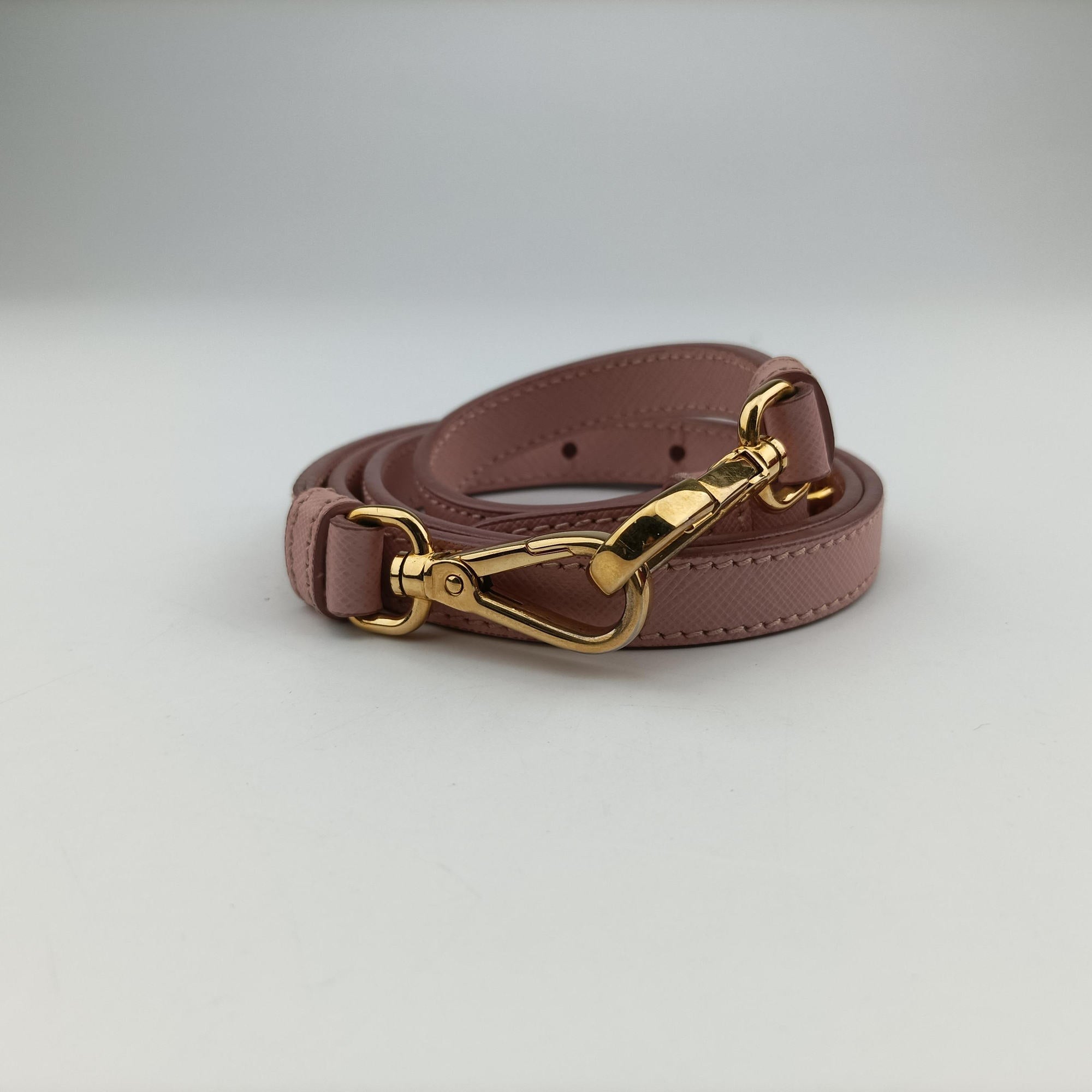 Pre-owned Prada Galleria Pink SAFFIANO Leather BN1786 shoulderbag | stylenewstar