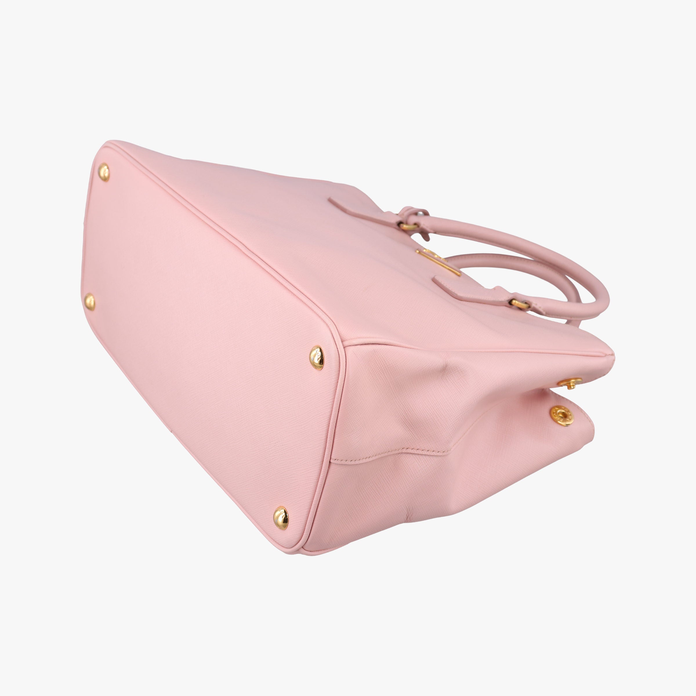 Pre-owned Prada Galleria Pink SAFFIANO Leather BN1786 shoulderbag | stylenewstar