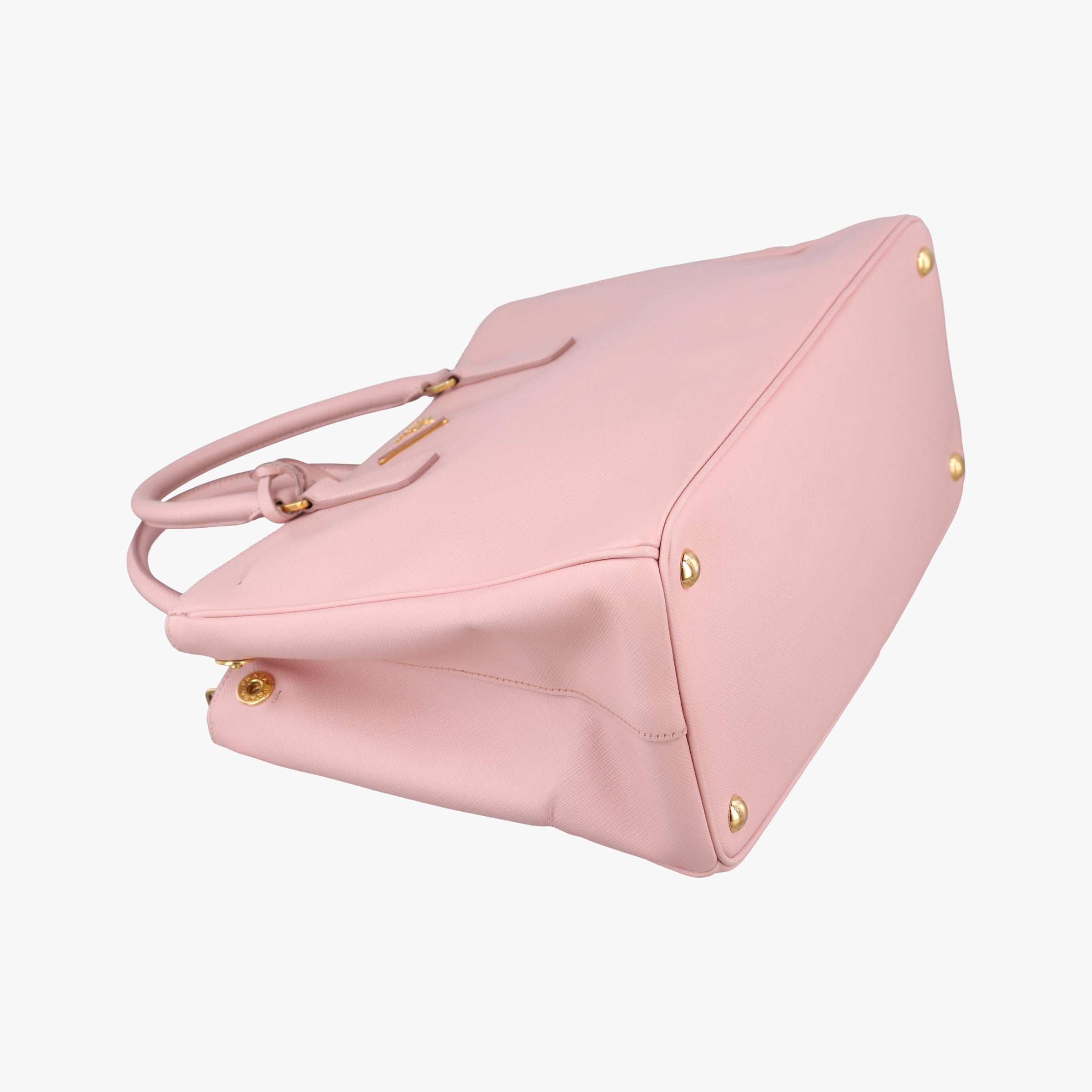 Pre-owned Prada Galleria Pink SAFFIANO Leather BN1786 shoulderbag | stylenewstar