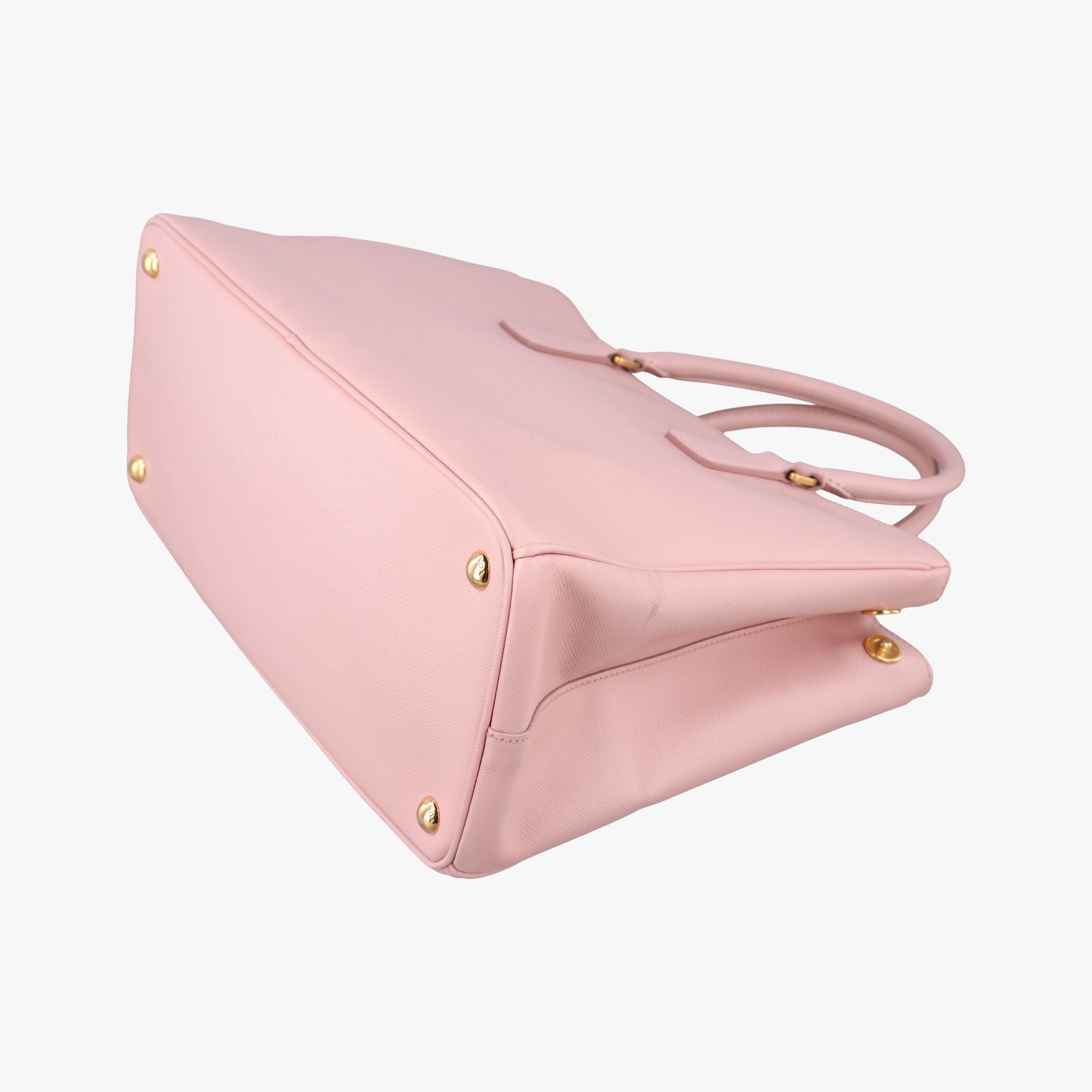 Pre-owned Prada Galleria Pink SAFFIANO Leather BN1786 shoulderbag | stylenewstar