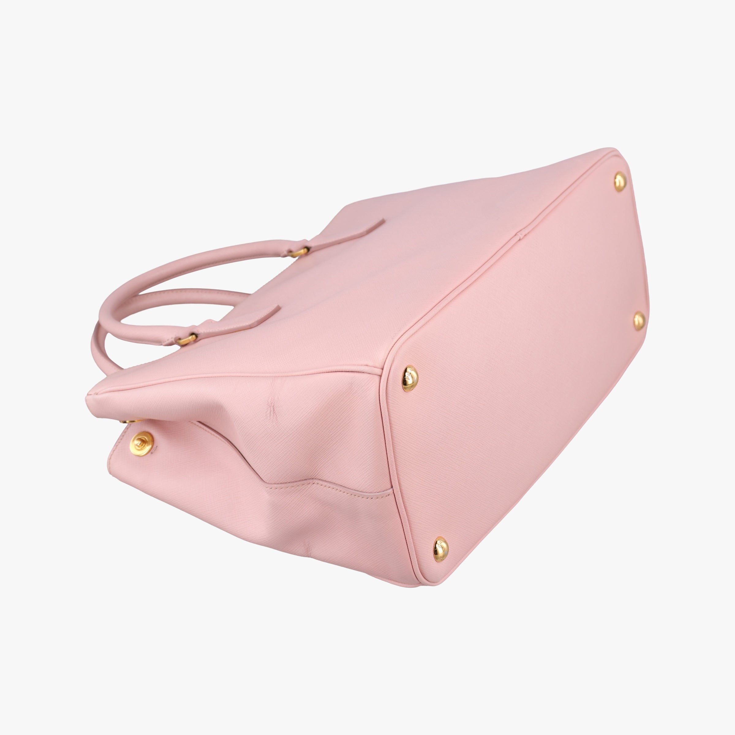 Pre-owned Prada Galleria Pink SAFFIANO Leather BN1786 shoulderbag | stylenewstar