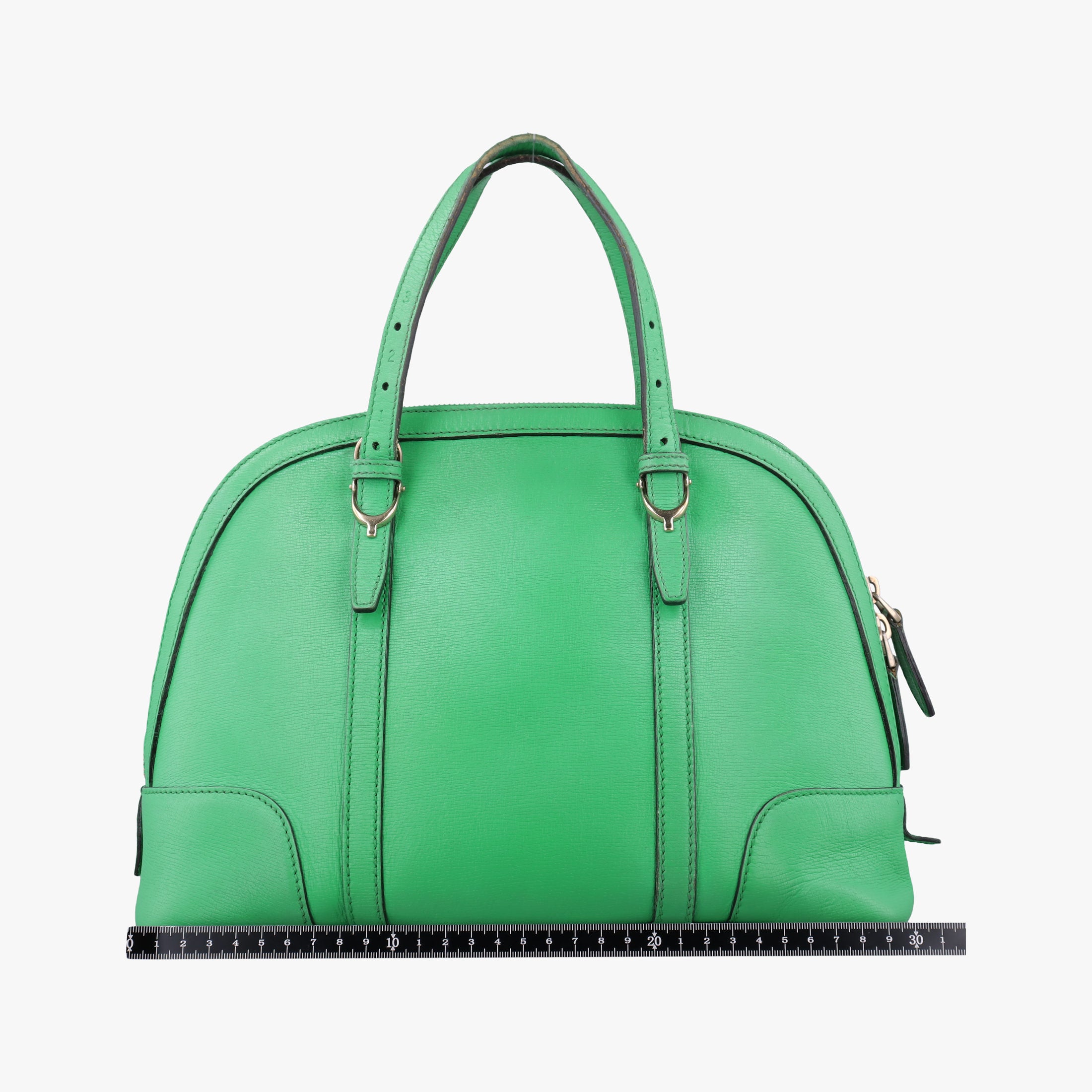 Pre-owned Gucci Microguccissima Green Leather 309617 shoulderbag | stylenewstar