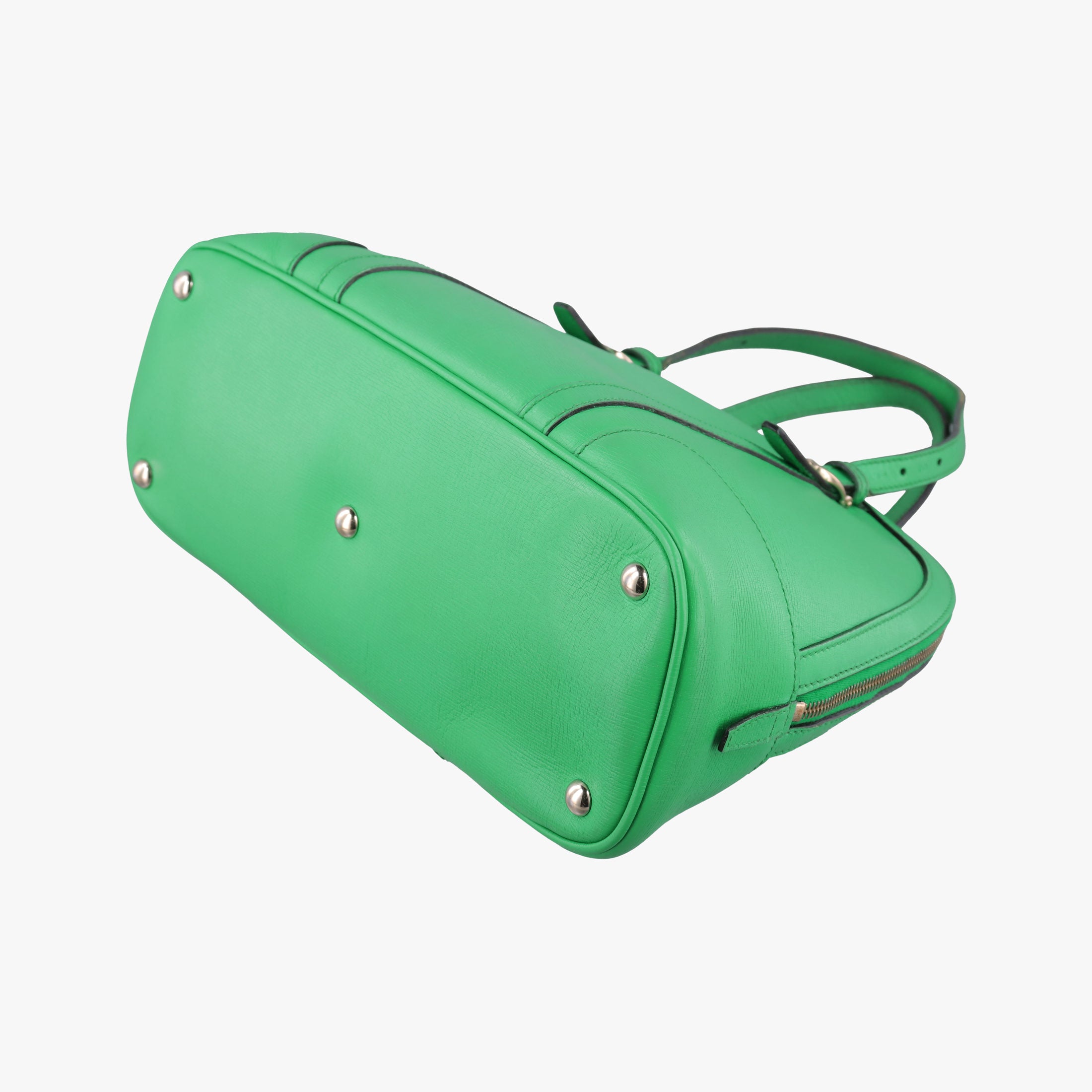 Pre-owned Gucci Microguccissima Green Leather 309617 shoulderbag | stylenewstar