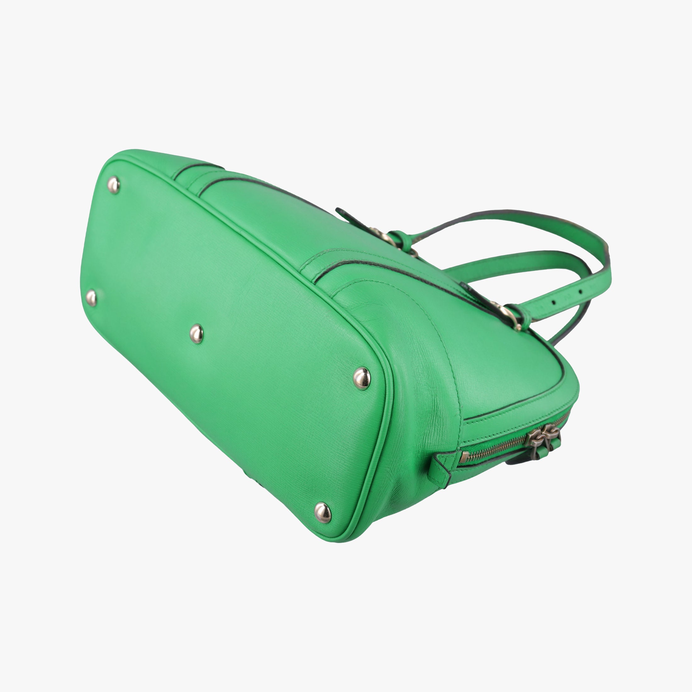 Pre-owned Gucci Microguccissima Green Leather 309617 shoulderbag | stylenewstar