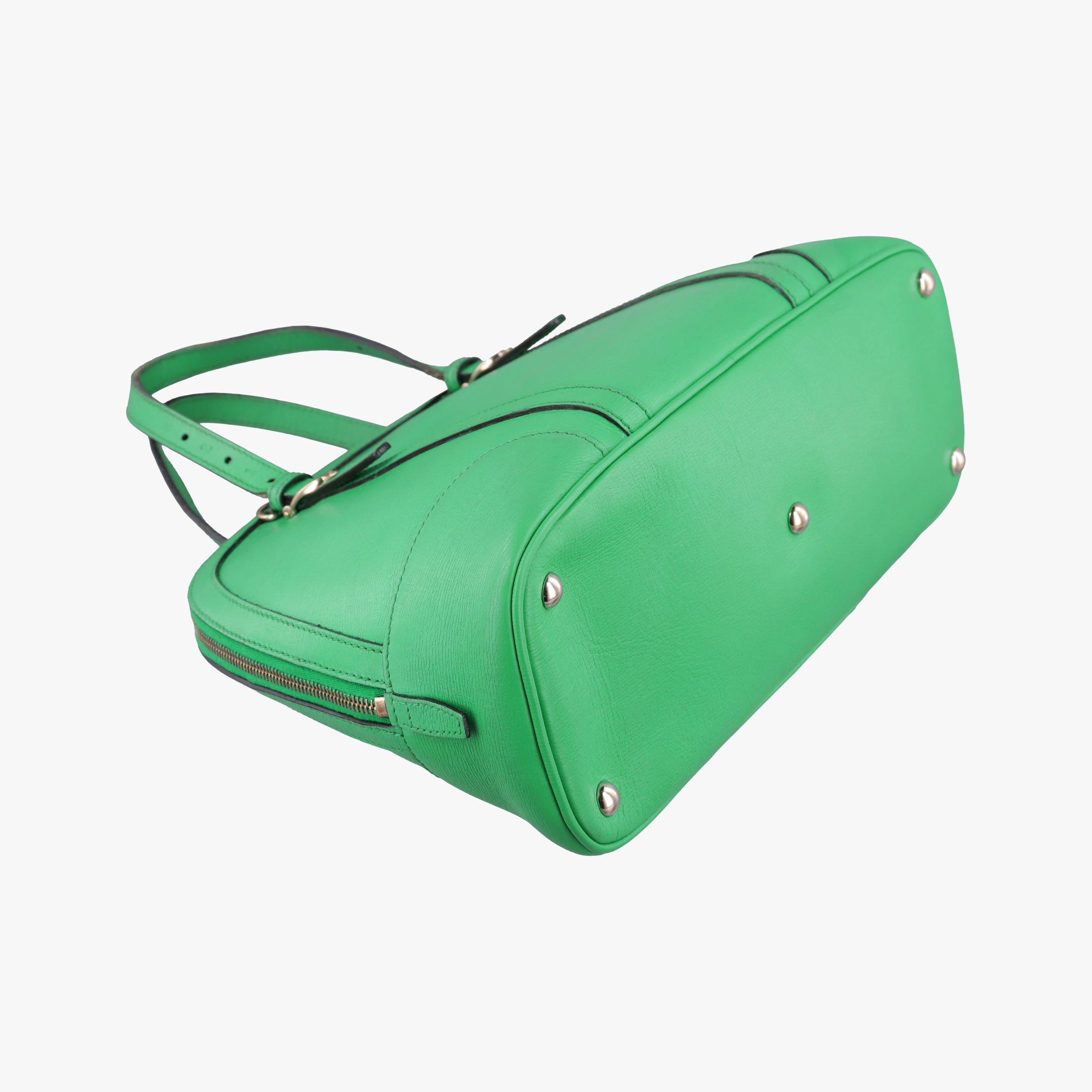 Pre-owned Gucci Microguccissima Green Leather 309617 shoulderbag | stylenewstar
