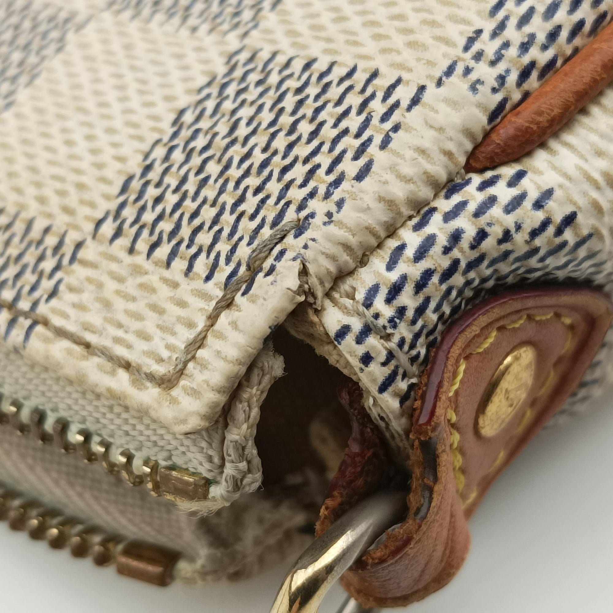 Vintage Louis Vuitton EVA AZUR Damier Canvas N55214 shoulderbag | stylenewstar
