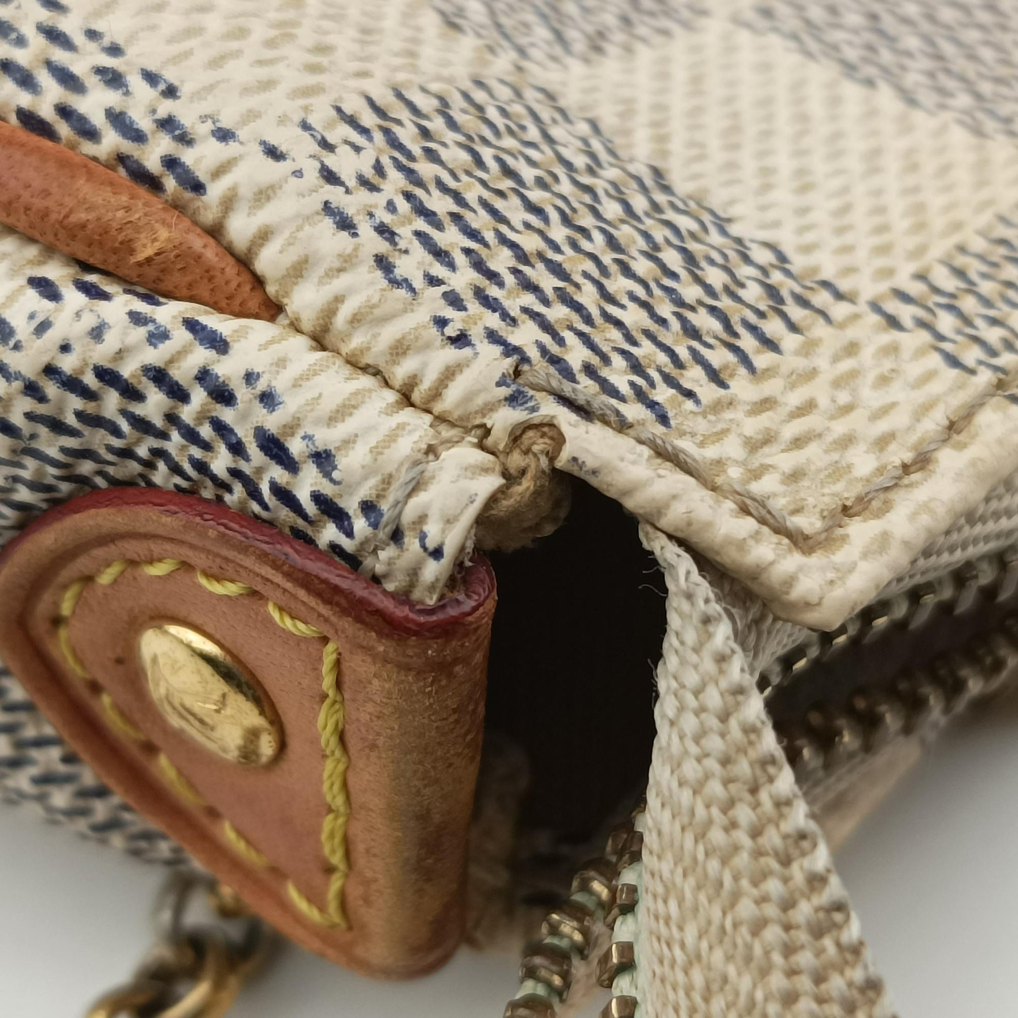 Vintage Louis Vuitton EVA AZUR Damier Canvas N55214 shoulderbag | stylenewstar