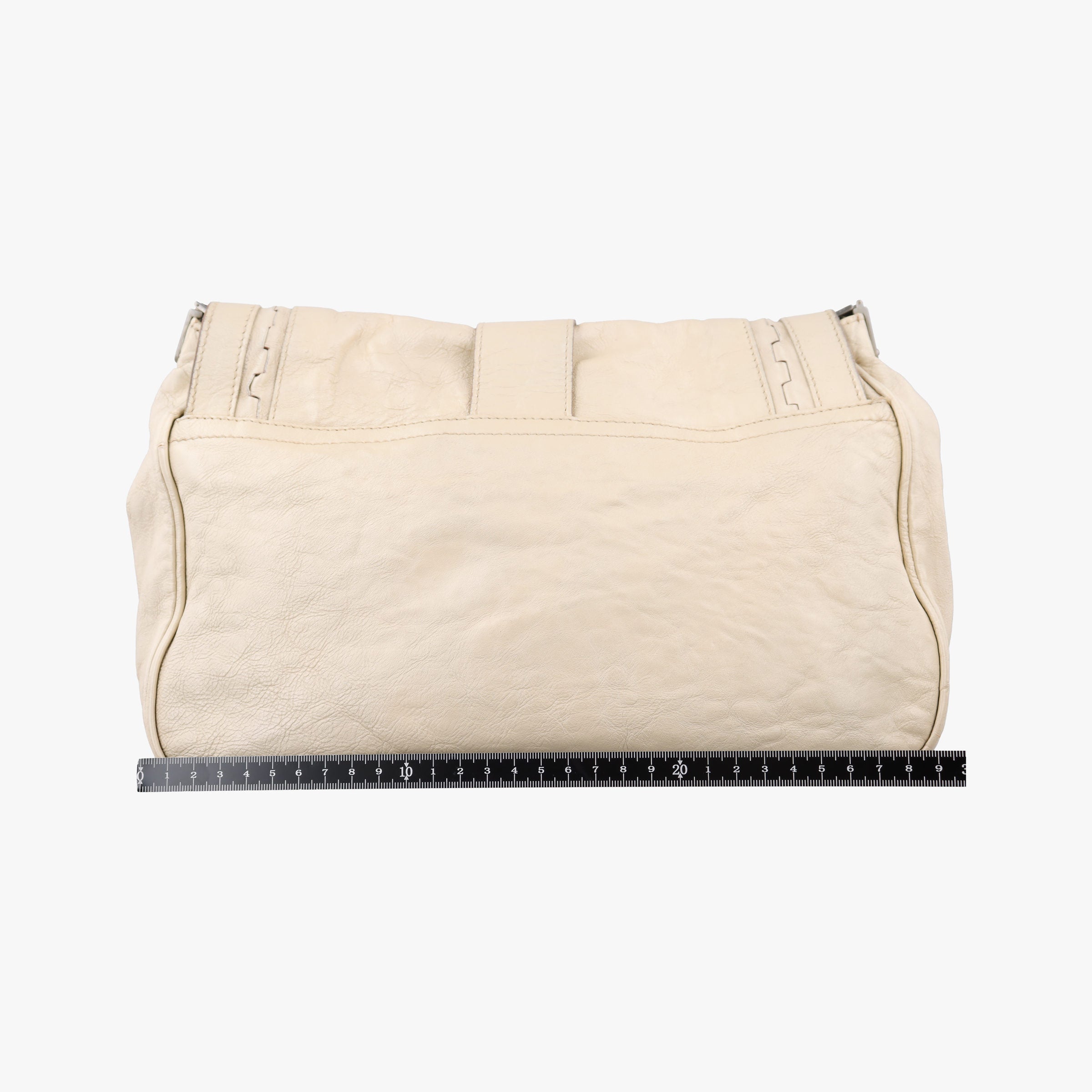 Vintage Christian Dior Gaucho White Leather  shoulderbag | stylenewstar