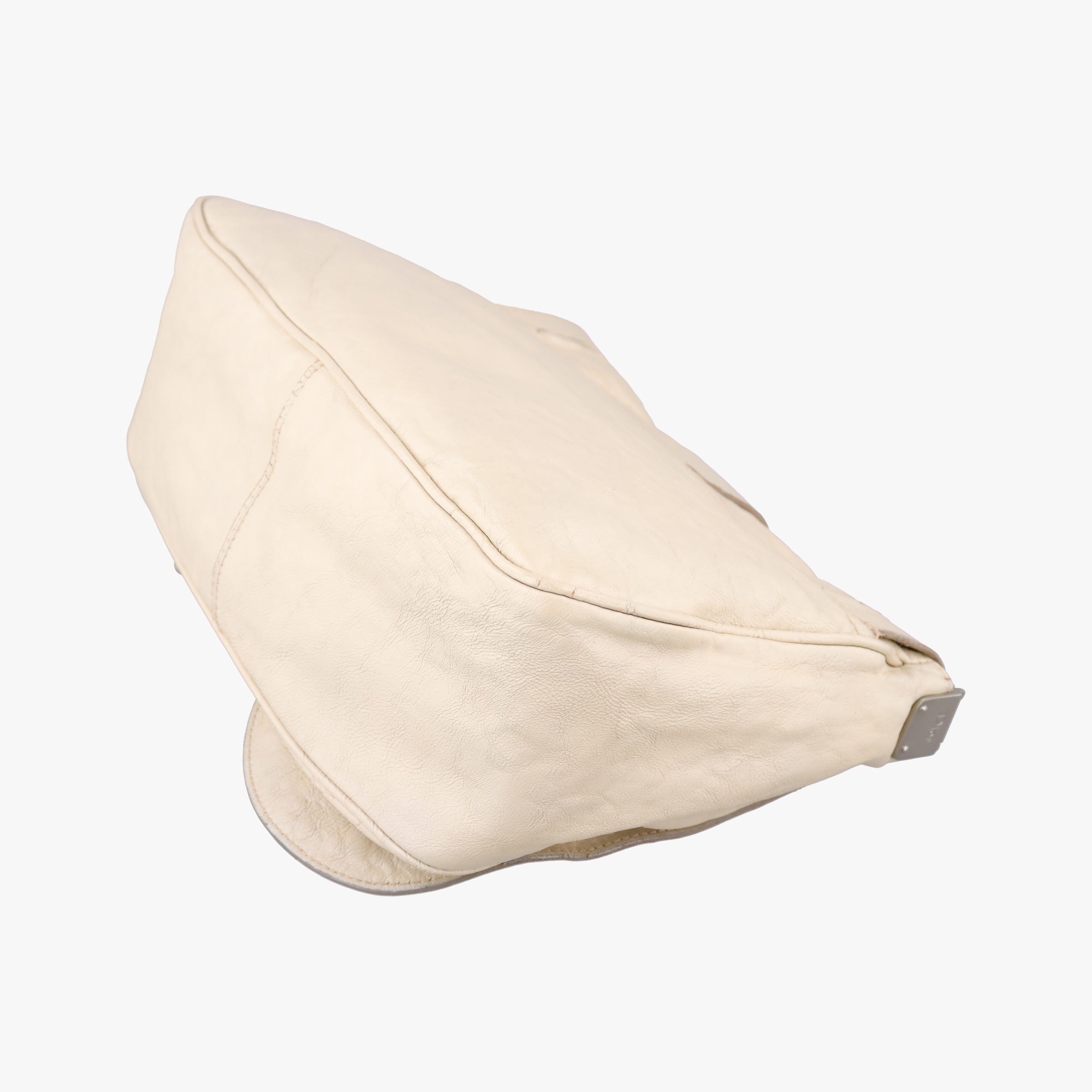 Vintage Christian Dior Gaucho White Leather  shoulderbag | stylenewstar
