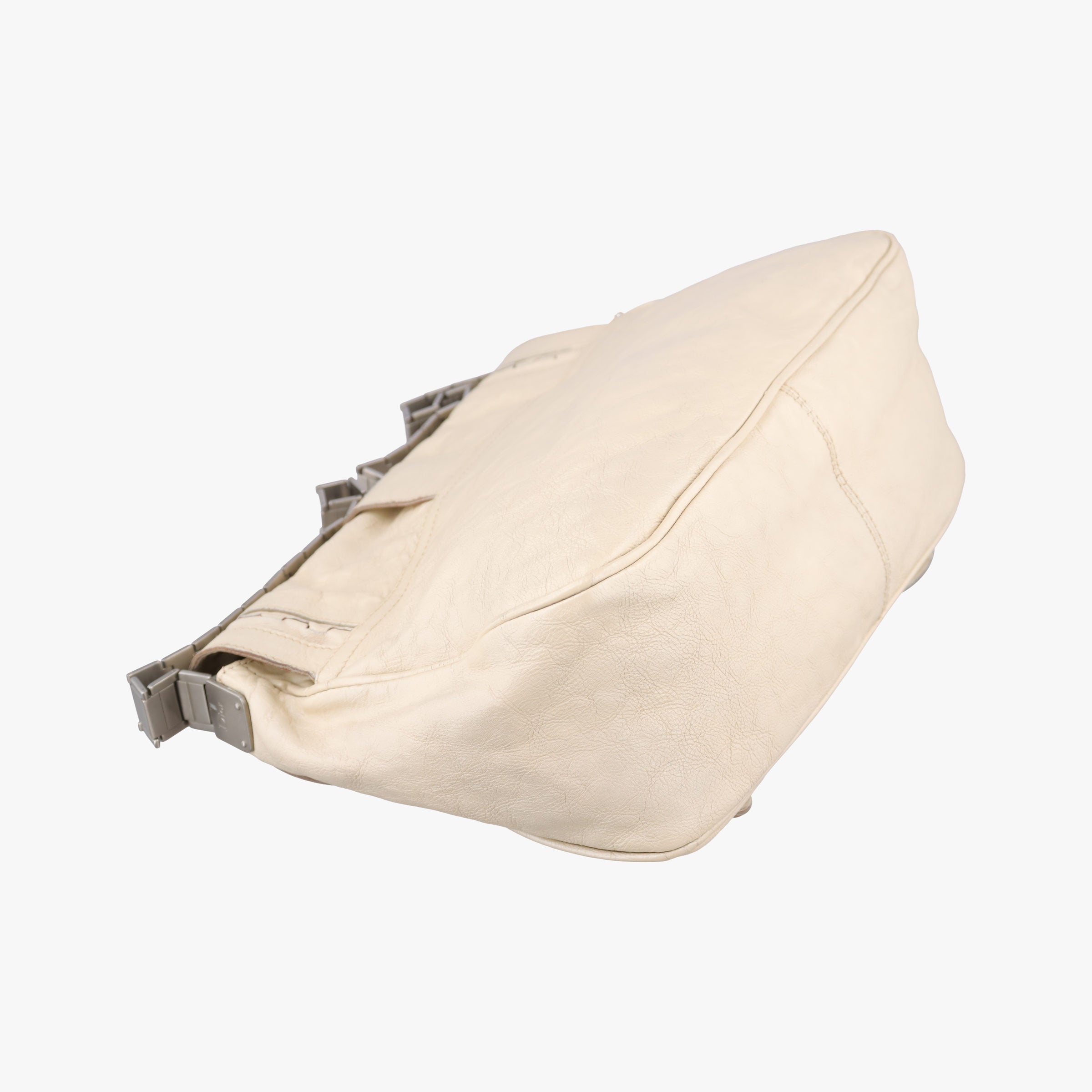 Vintage Christian Dior Gaucho White Leather  shoulderbag | stylenewstar