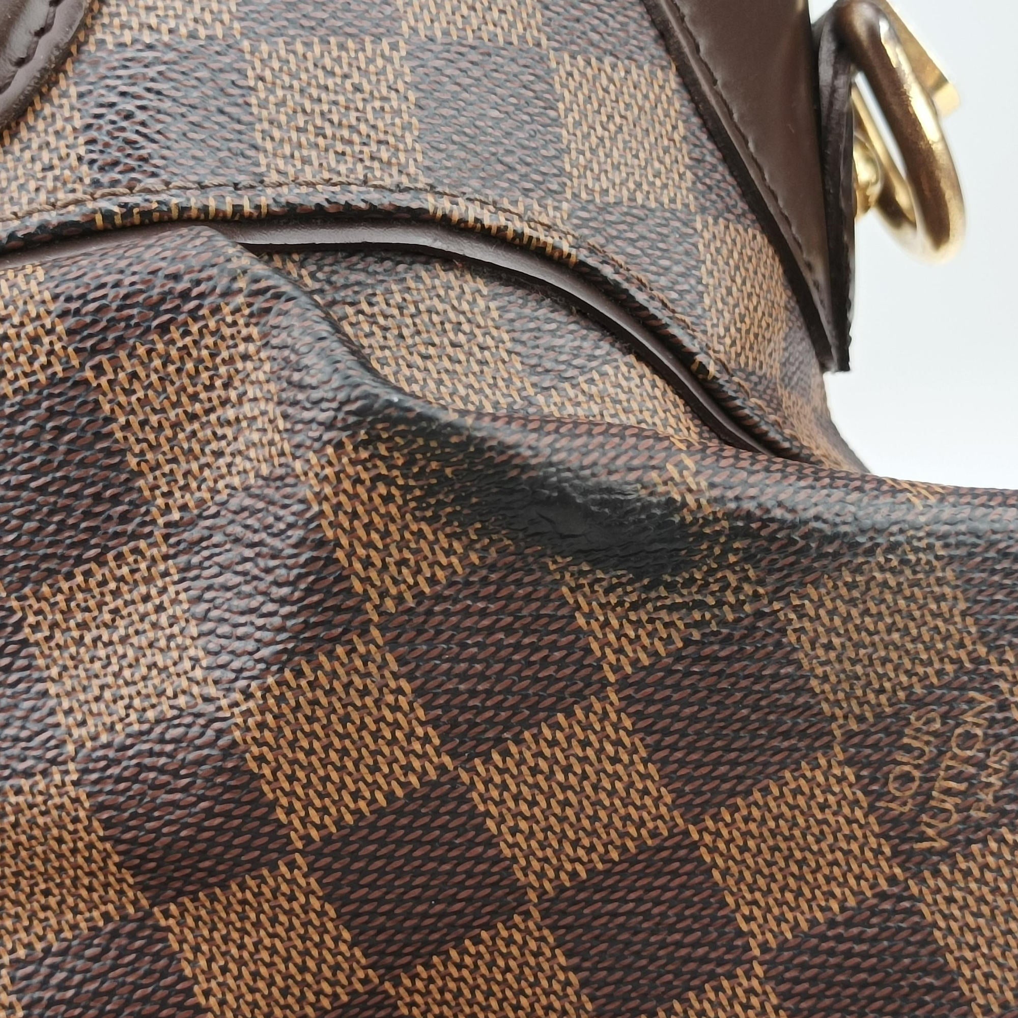 Pre-owned Louis Vuitton TREVI　GM EBENE Damier Canvas N51998 handbag | stylenewstar