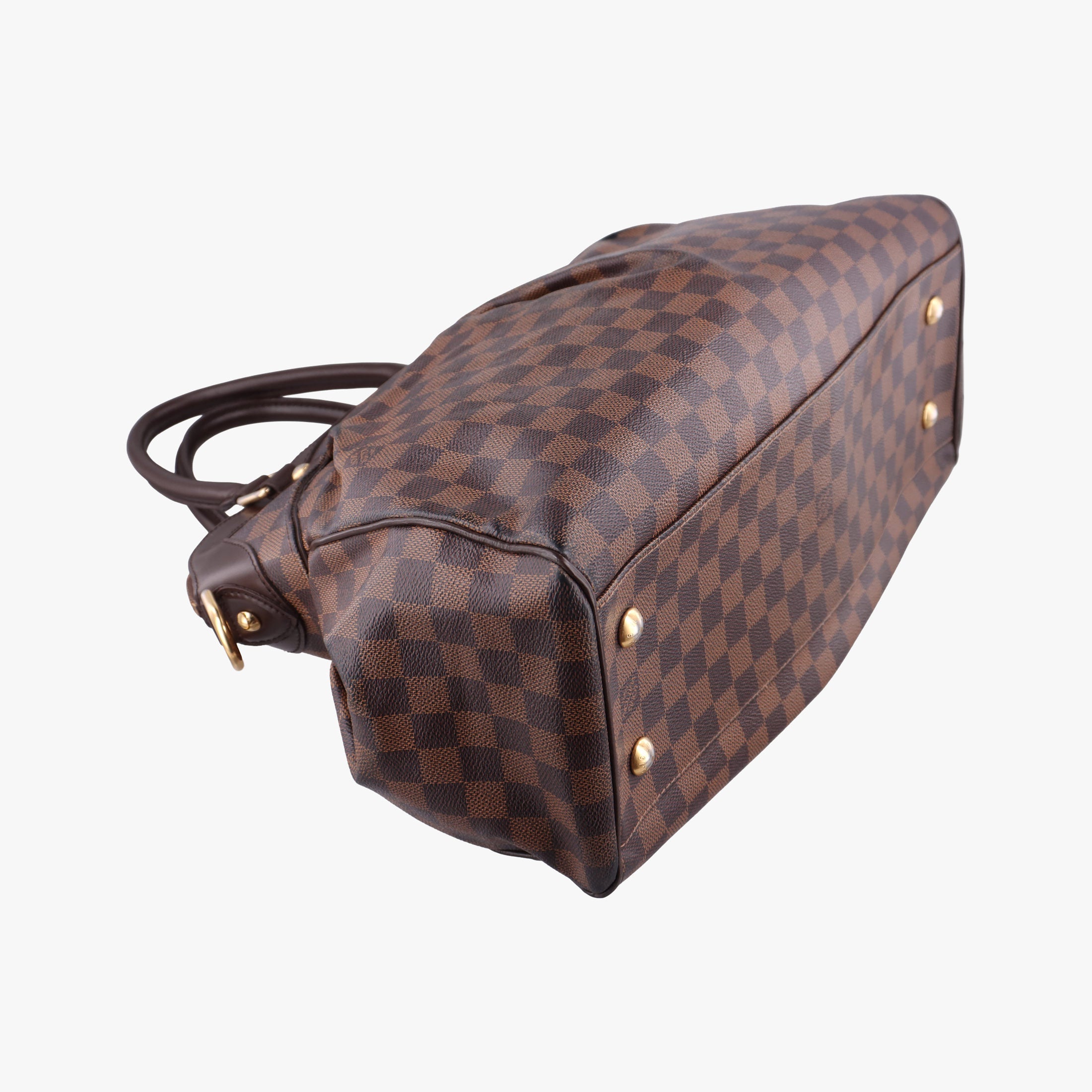 Pre-owned Louis Vuitton TREVI　GM EBENE Damier Canvas N51998 handbag | stylenewstar