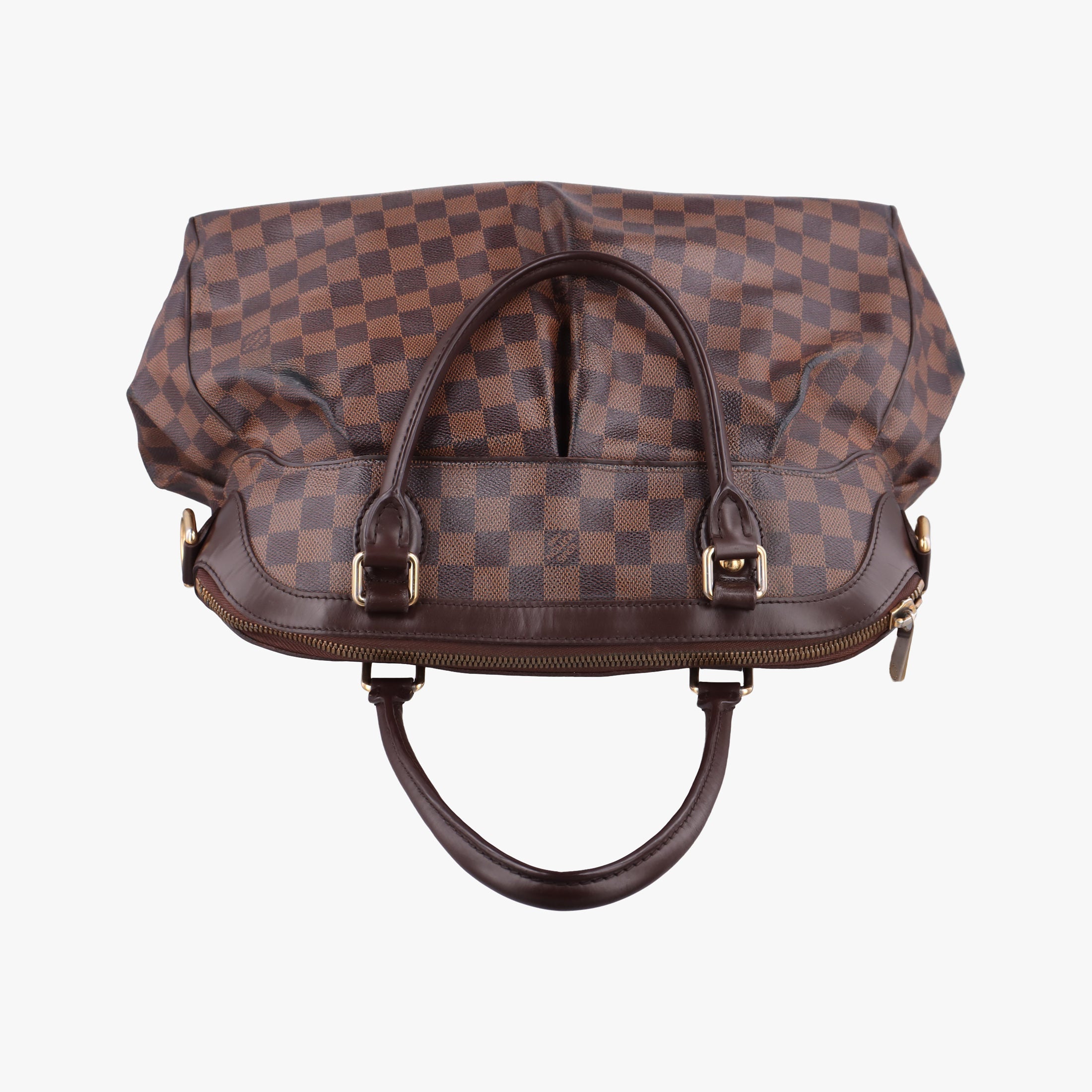 Pre-owned Louis Vuitton TREVI　GM EBENE Damier Canvas N51998 handbag | stylenewstar