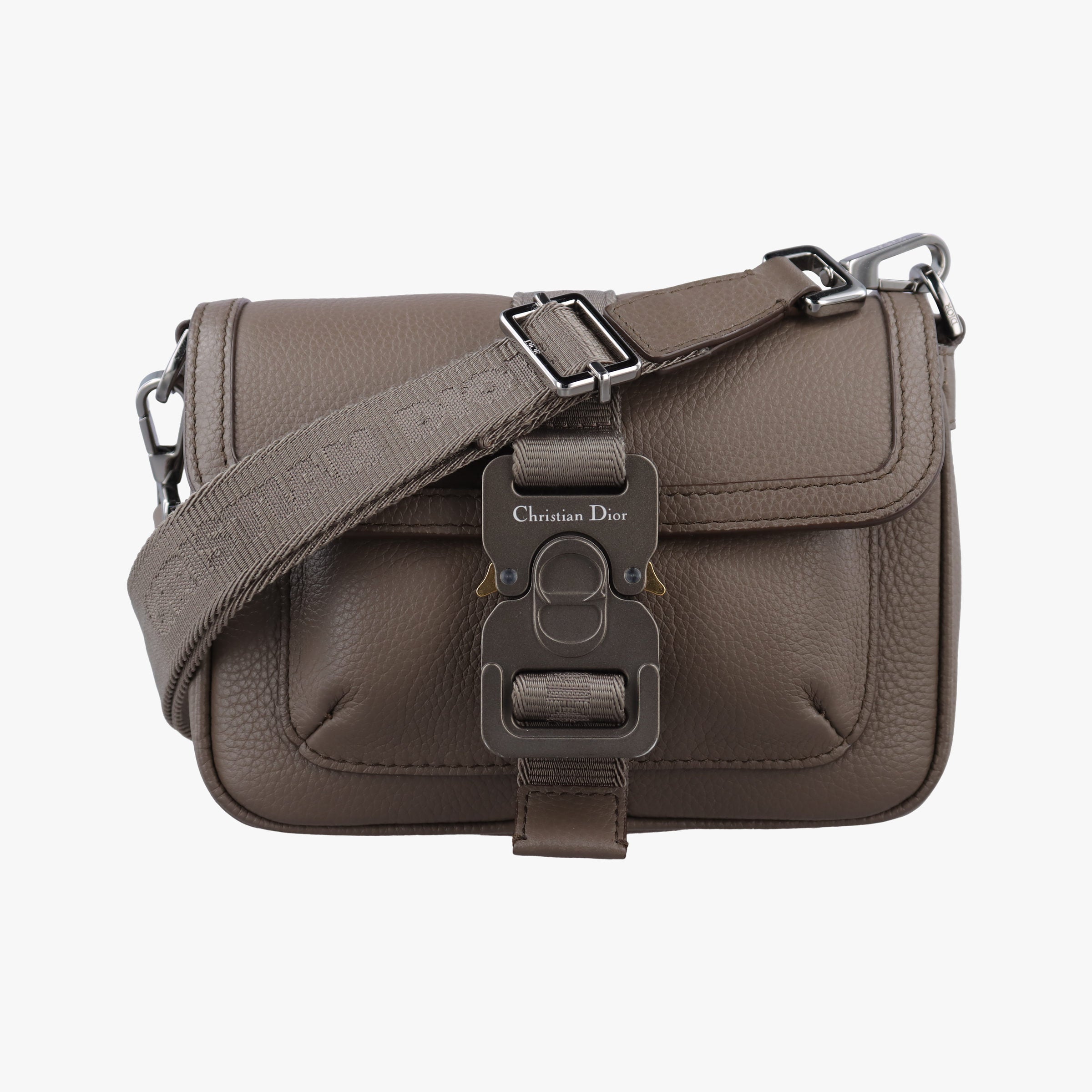 Secondhand Christian Dior HIT THE ROAD Brown Leather  shoulderbag | stylenewstar