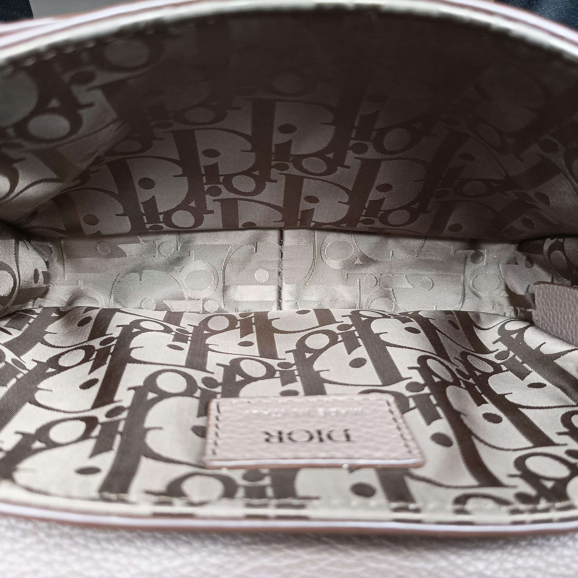 Secondhand Christian Dior HIT THE ROAD Brown Leather  shoulderbag | stylenewstar