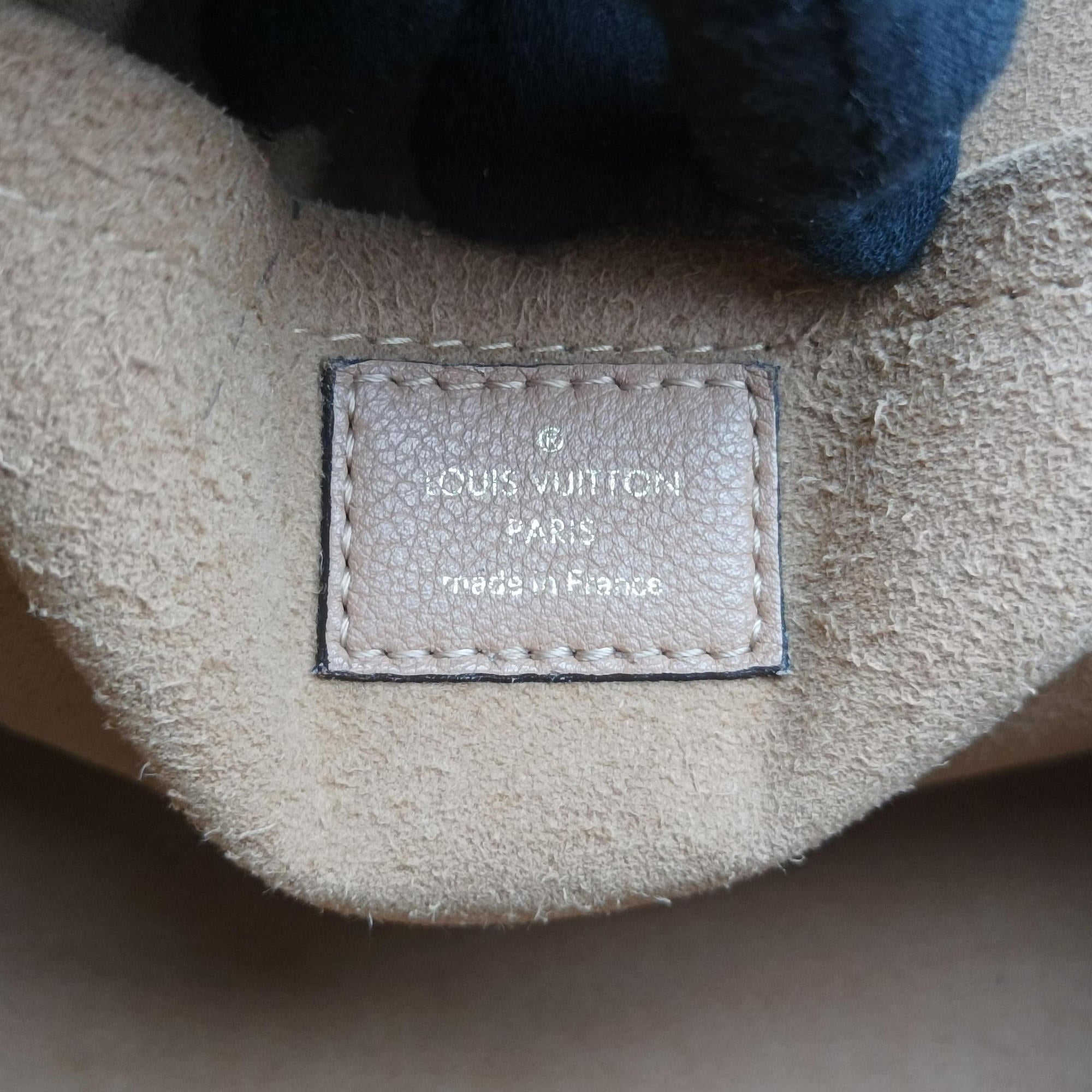 Pre-owned Louis Vuitton MARIGNAN brown×SESAME Monogram Canvas×calf leather M44259 shoulderbag | stylenewstar