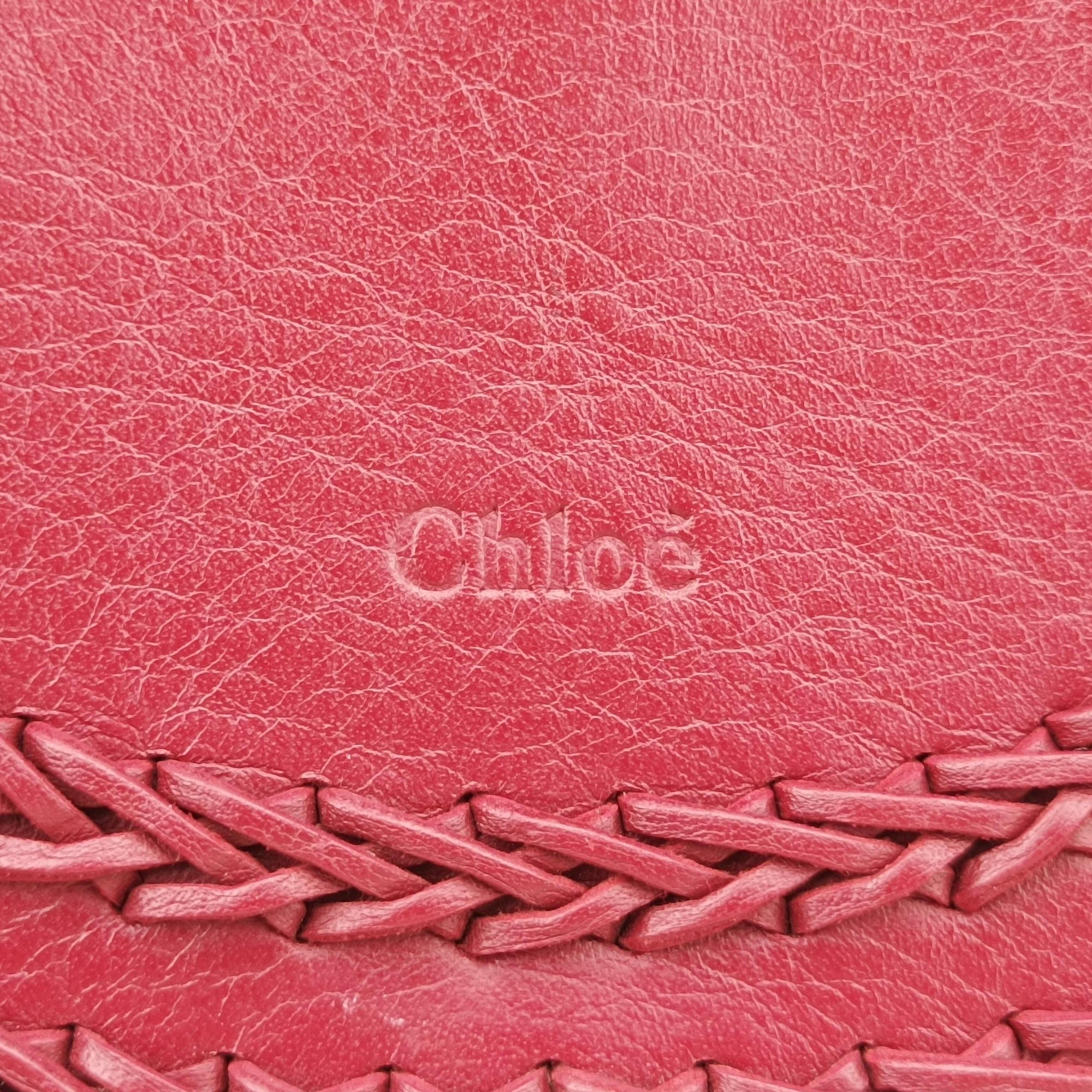Secondhand Chloe Hudson Burgundy leather  shoulderbag | stylenewstar