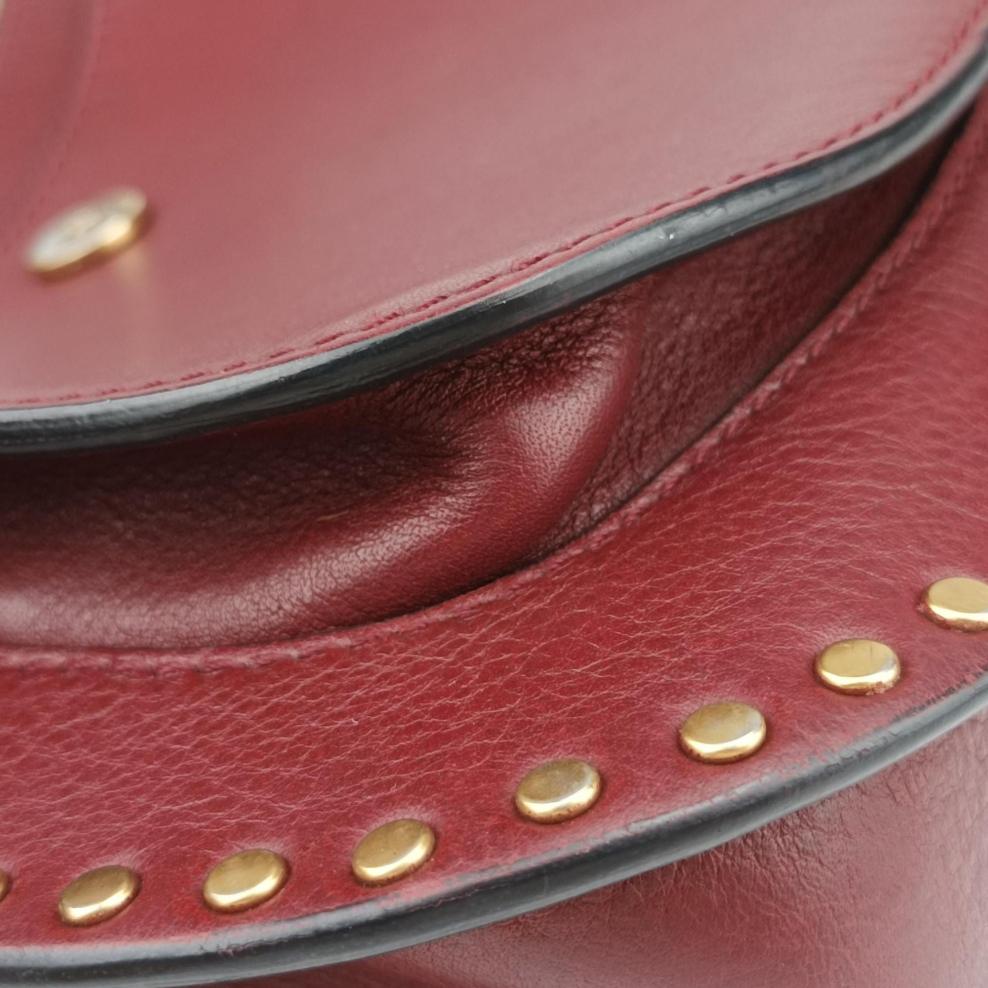 Secondhand Chloe Hudson Burgundy leather  shoulderbag | stylenewstar