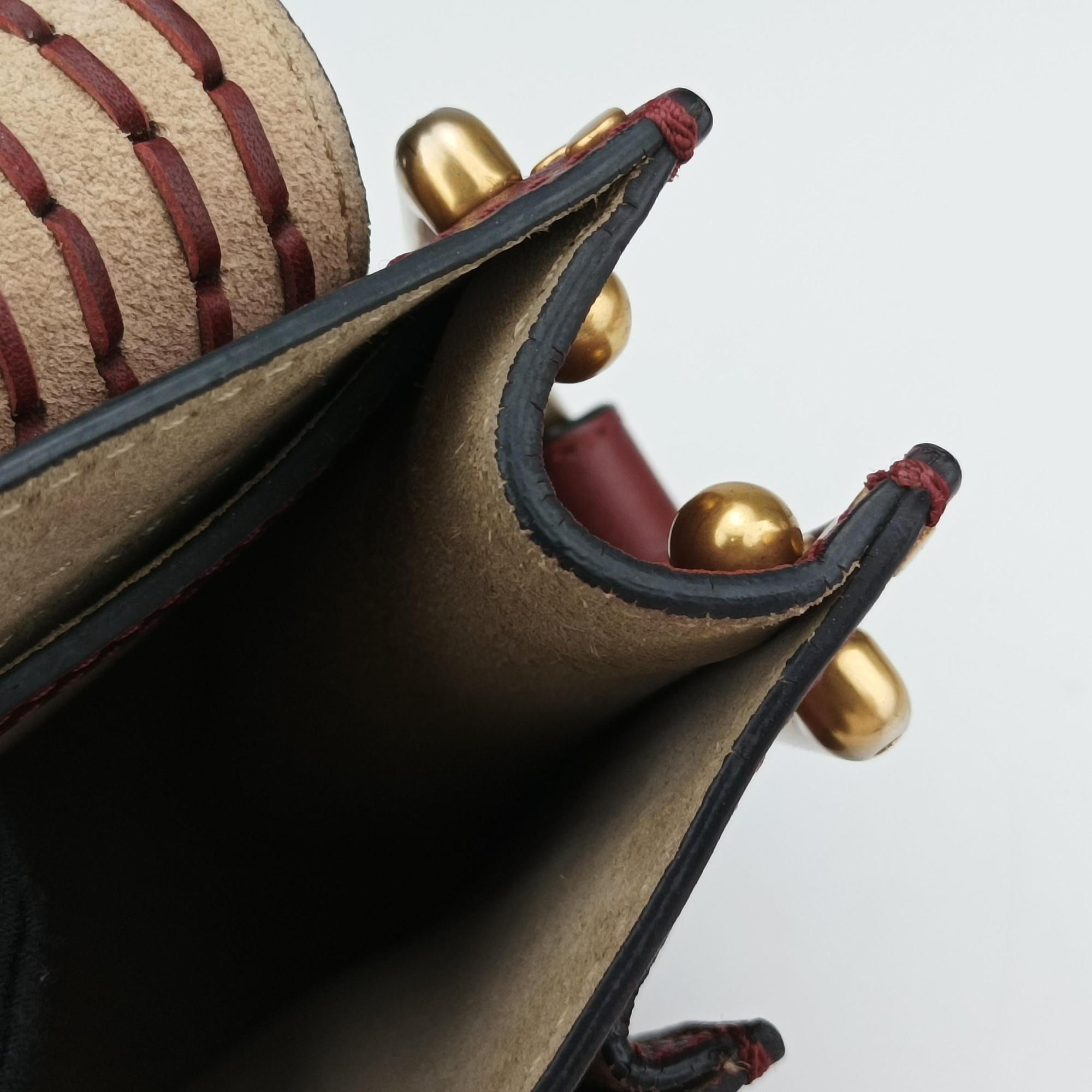 Secondhand Chloe Hudson Burgundy leather  shoulderbag | stylenewstar