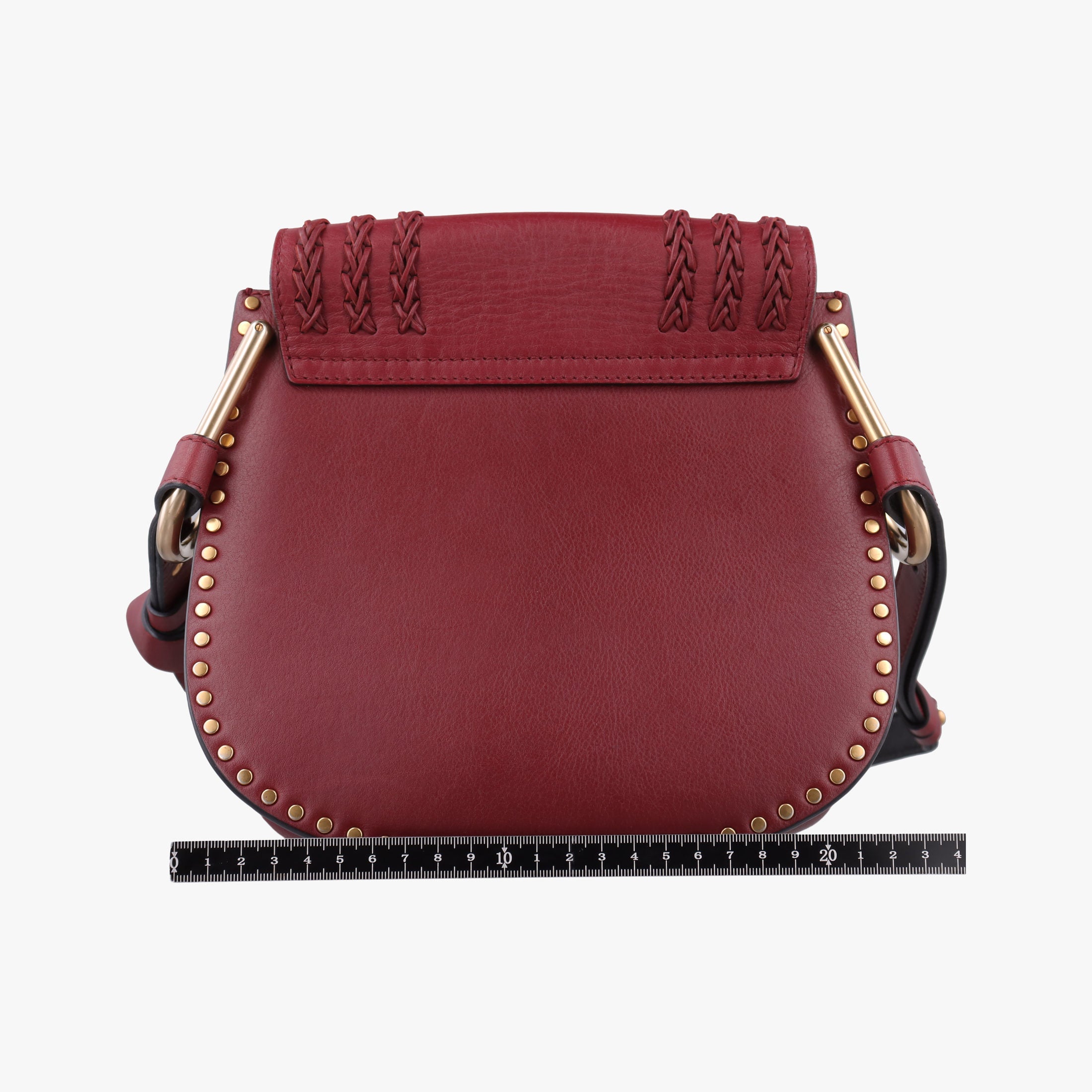 Secondhand Chloe Hudson Burgundy leather  shoulderbag | stylenewstar