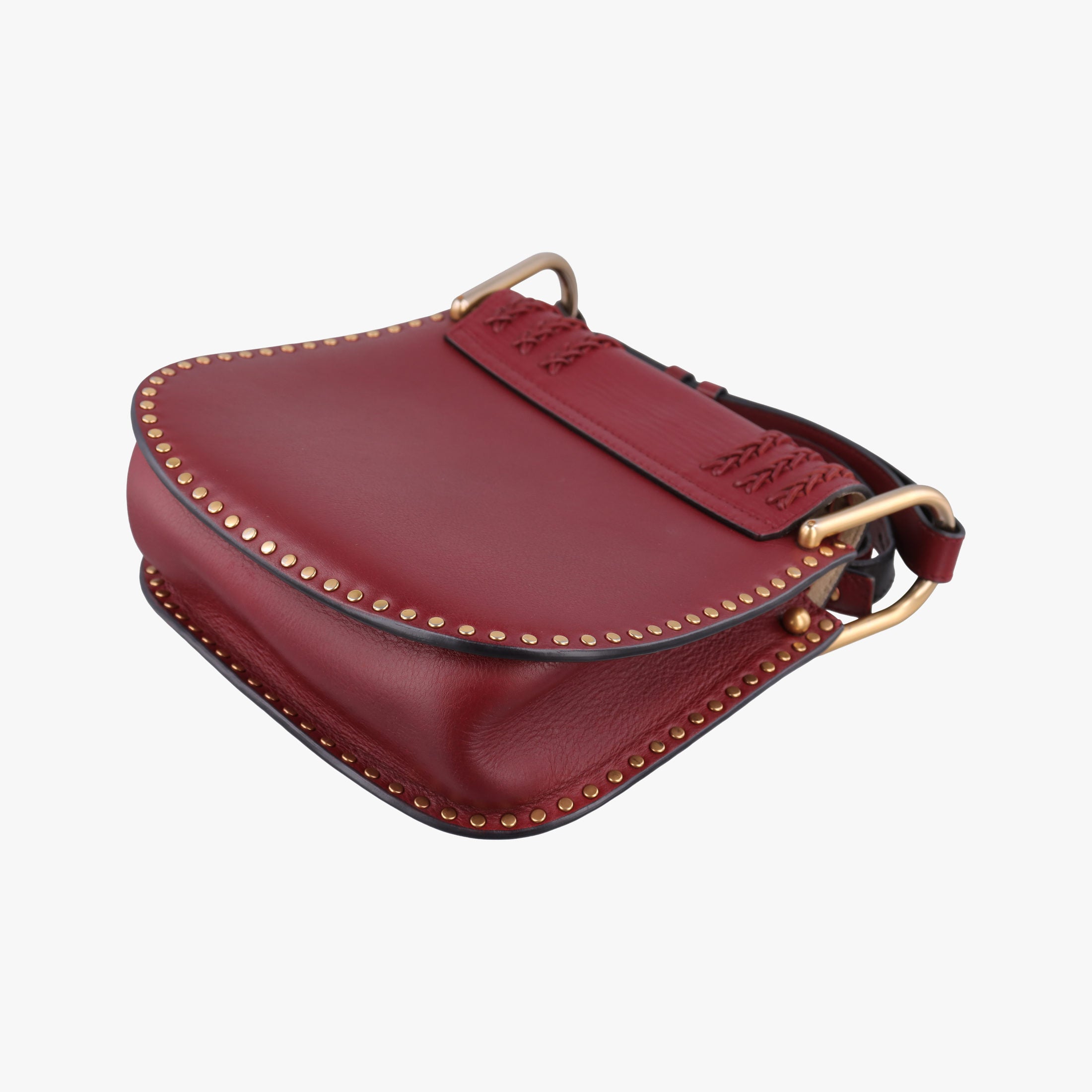 Secondhand Chloe Hudson Burgundy leather  shoulderbag | stylenewstar