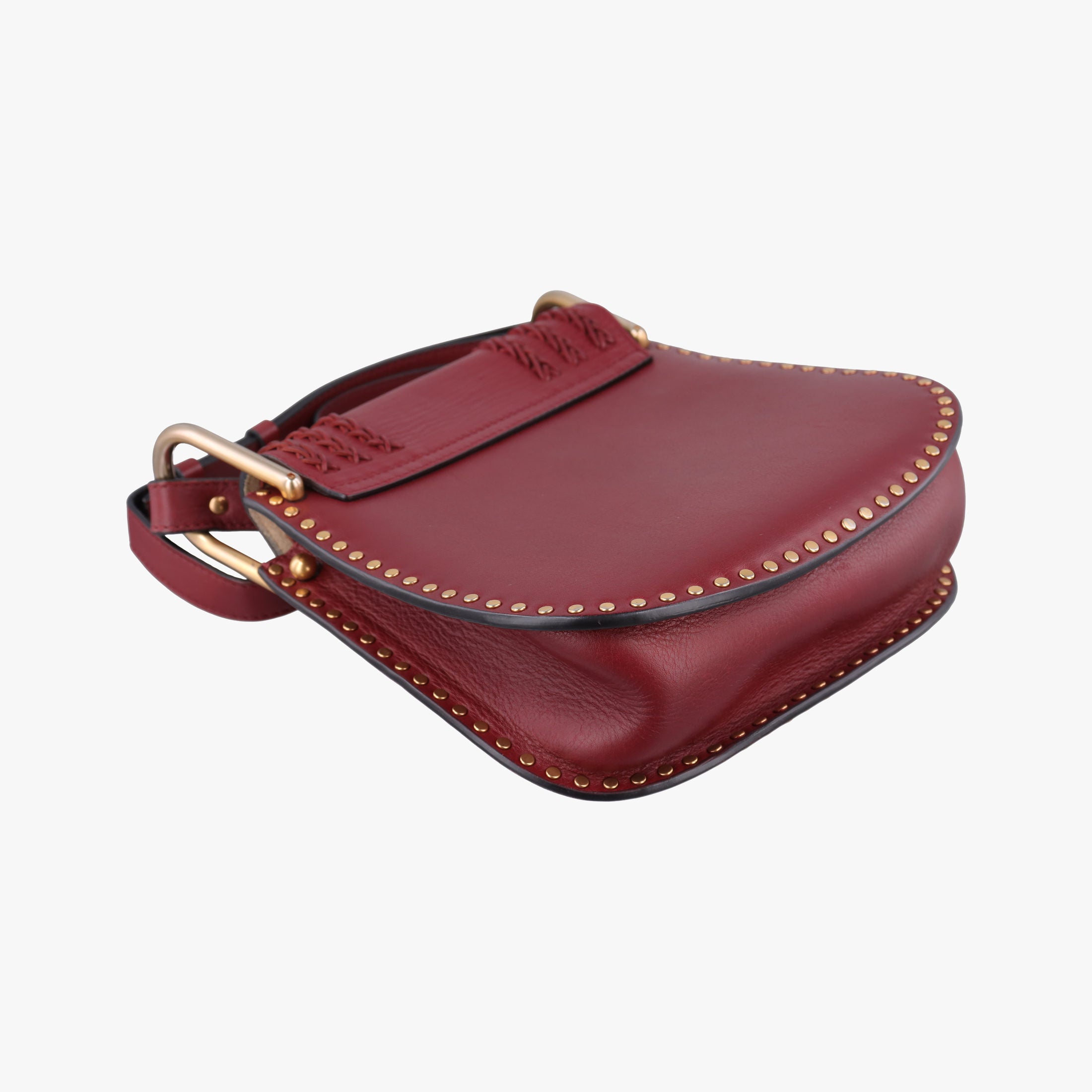 Secondhand Chloe Hudson Burgundy leather  shoulderbag | stylenewstar