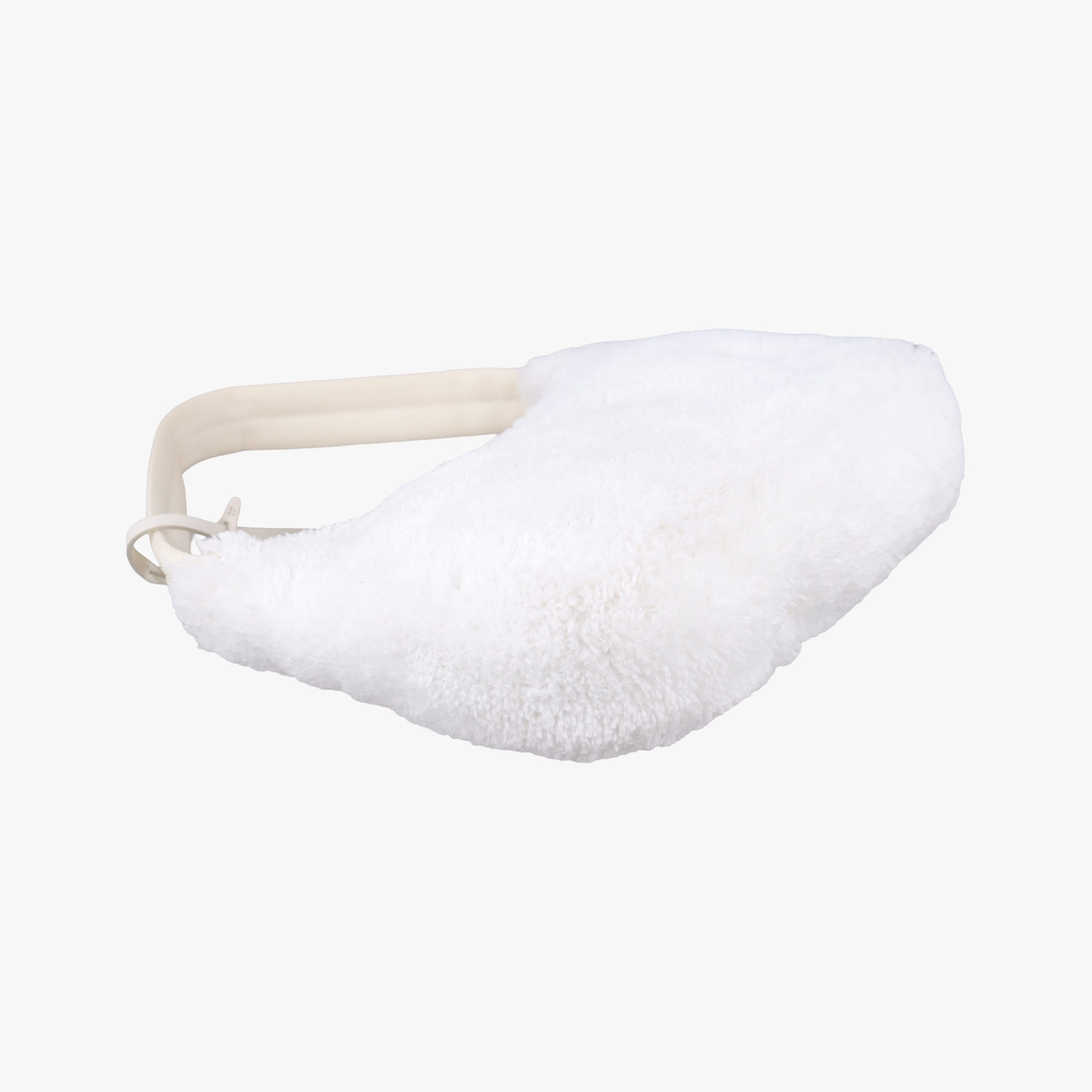 Vintage Prada Re-Edition2000 White Terry cloth 1NE515 handbag | stylenewstar