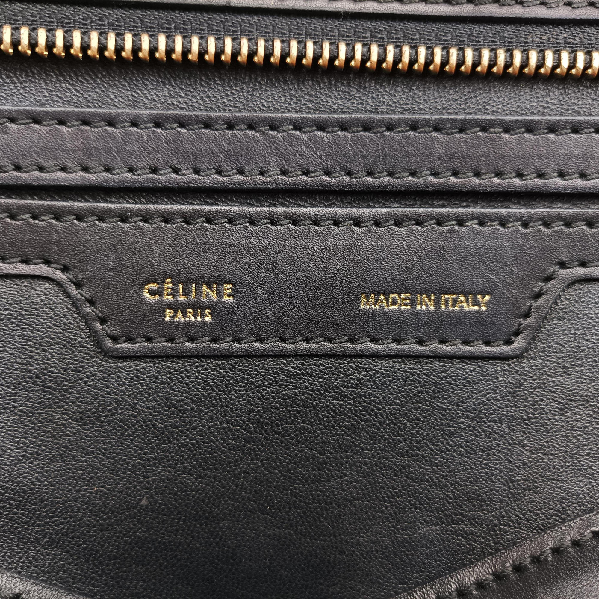 Vintage Celine Trapeze Blue ×beige ×Black Suede × leather  shoulderbag | stylenewstar