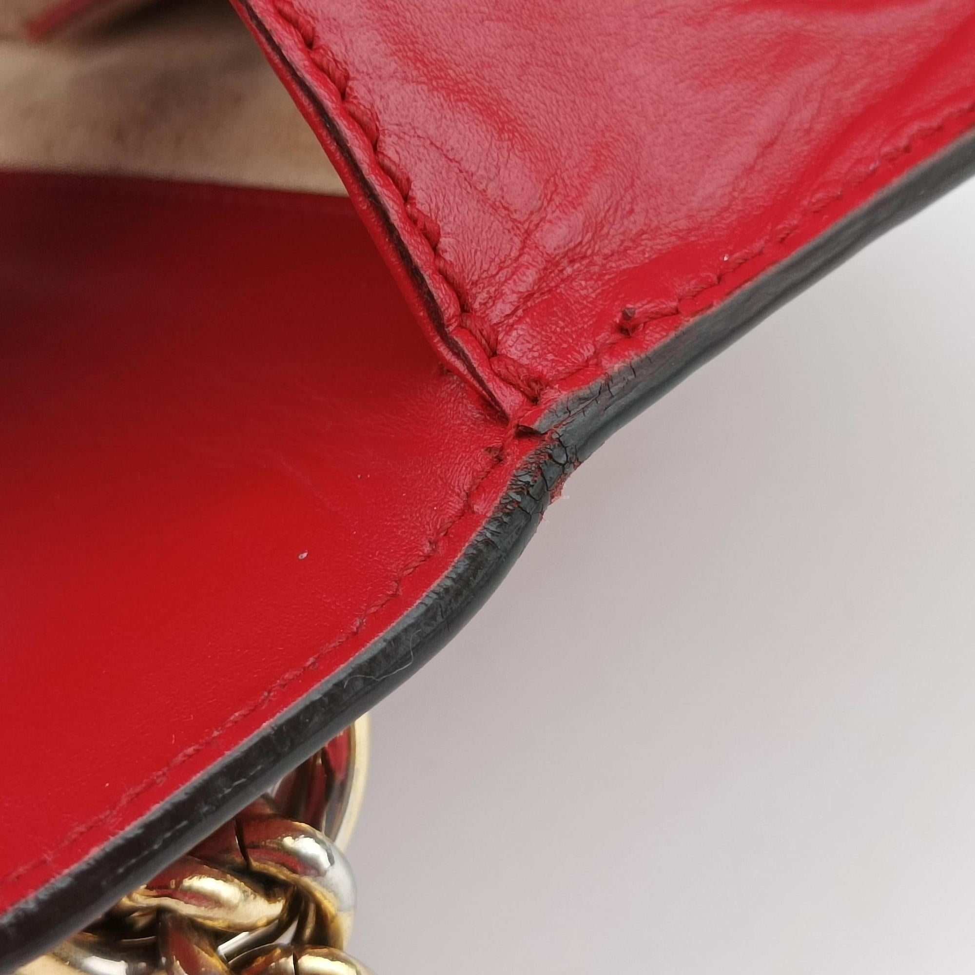 Vintage Gucci Padlock Red Leather 409487 shoulderbag | stylenewstar