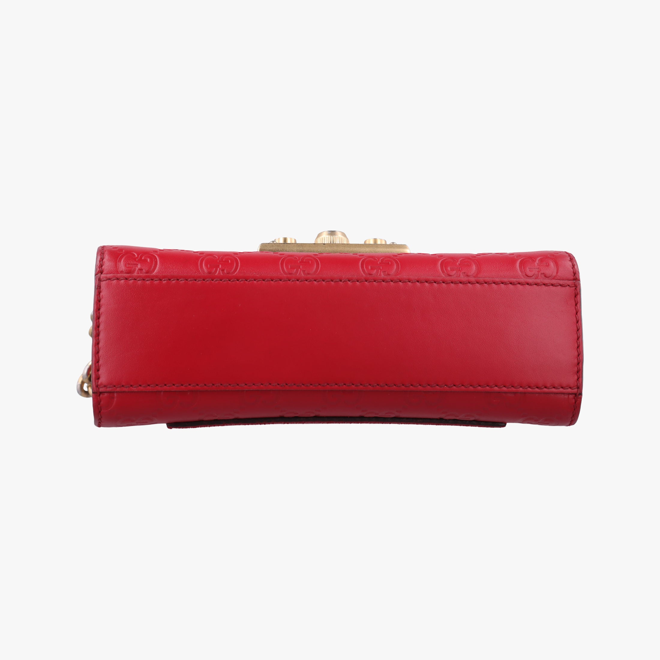 Vintage Gucci Padlock Red Leather 409487 shoulderbag | stylenewstar