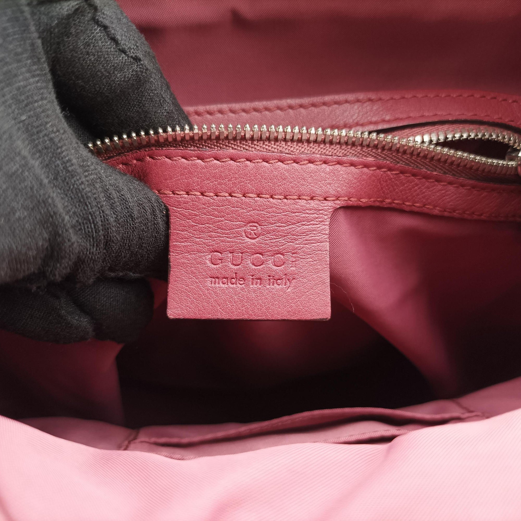 Pre-owned Gucci GG Blooms Beige×multi PVC coated canvas 410544 backpack/rucksack | stylenewstar