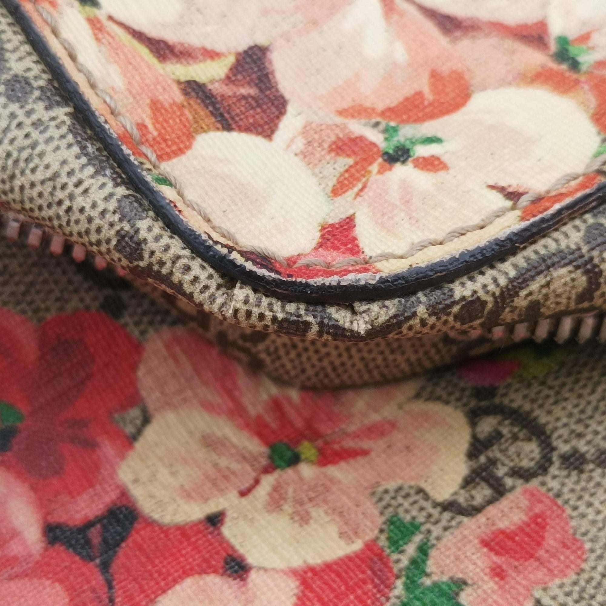 Pre-owned Gucci GG Blooms Beige×multi PVC coated canvas 410544 backpack/rucksack | stylenewstar