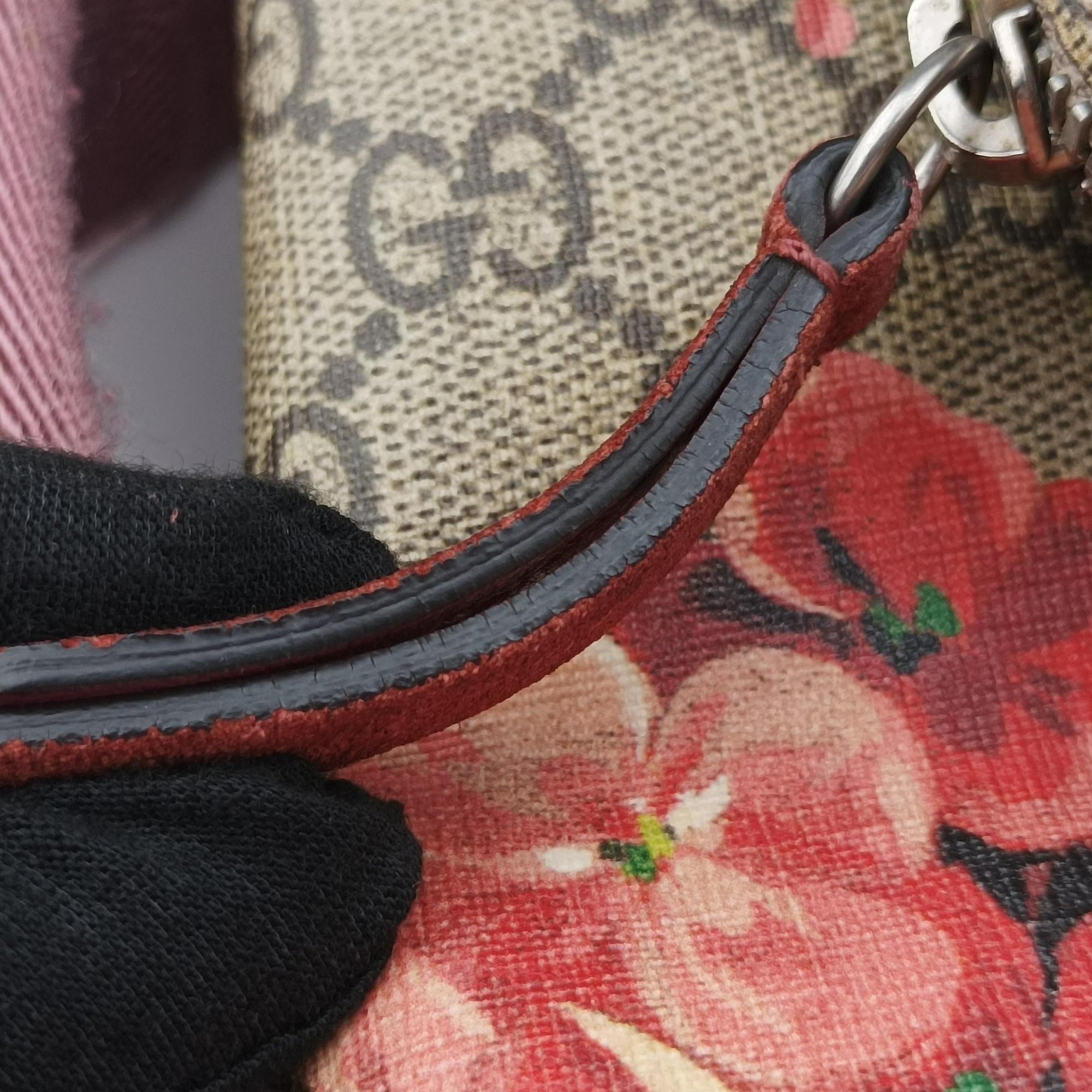 Pre-owned Gucci GG Blooms Beige×multi PVC coated canvas 410544 backpack/rucksack | stylenewstar