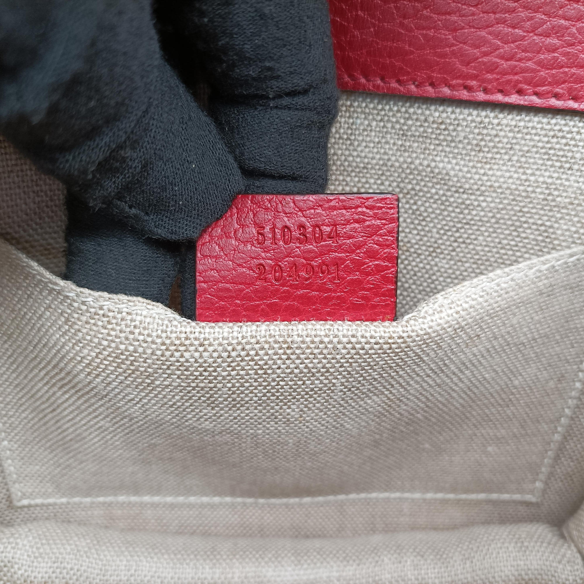 Vintage Gucci Interlocking G Red Leather 510304 shoulderbag | stylenewstar