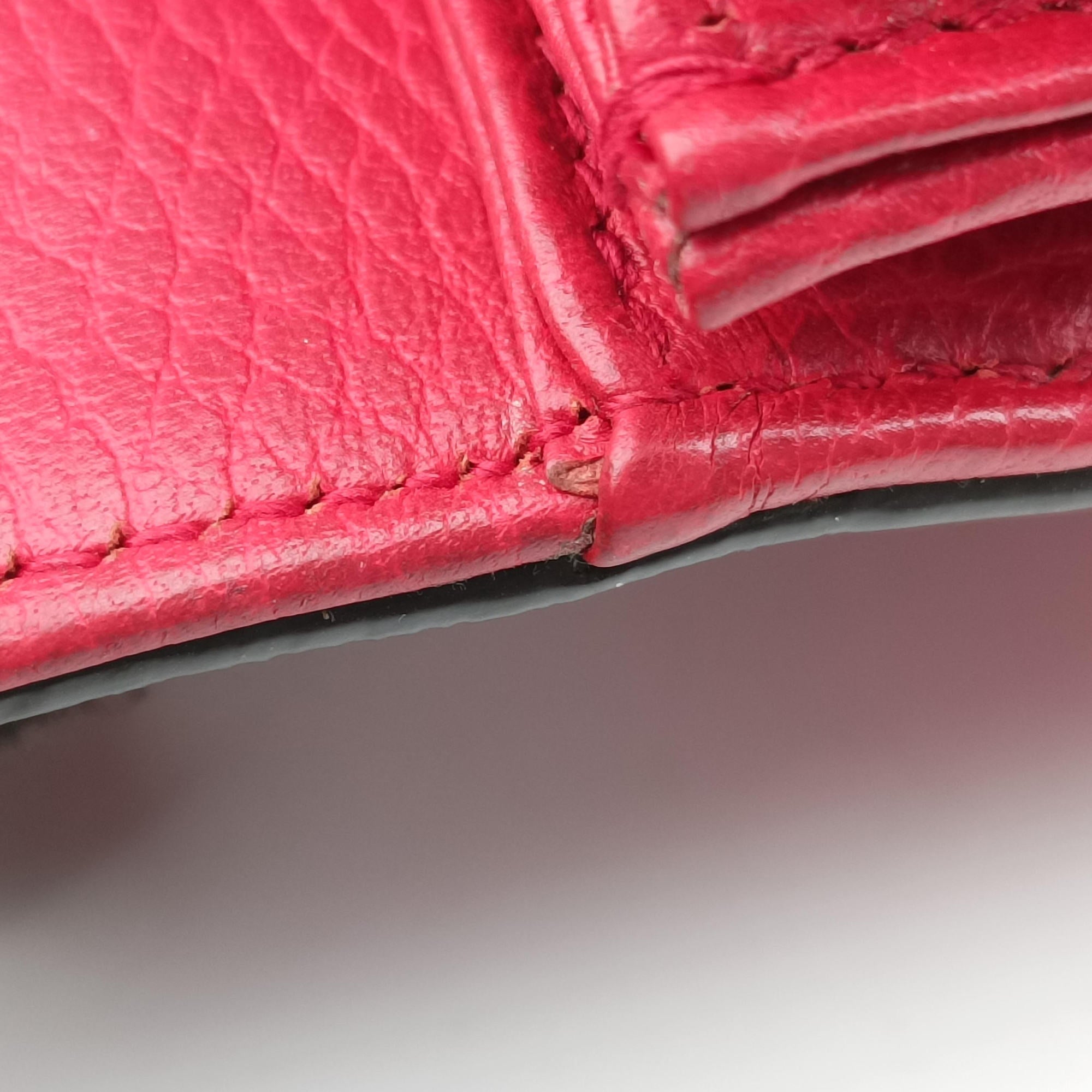 Vintage Gucci Interlocking G Red Leather 510304 shoulderbag | stylenewstar