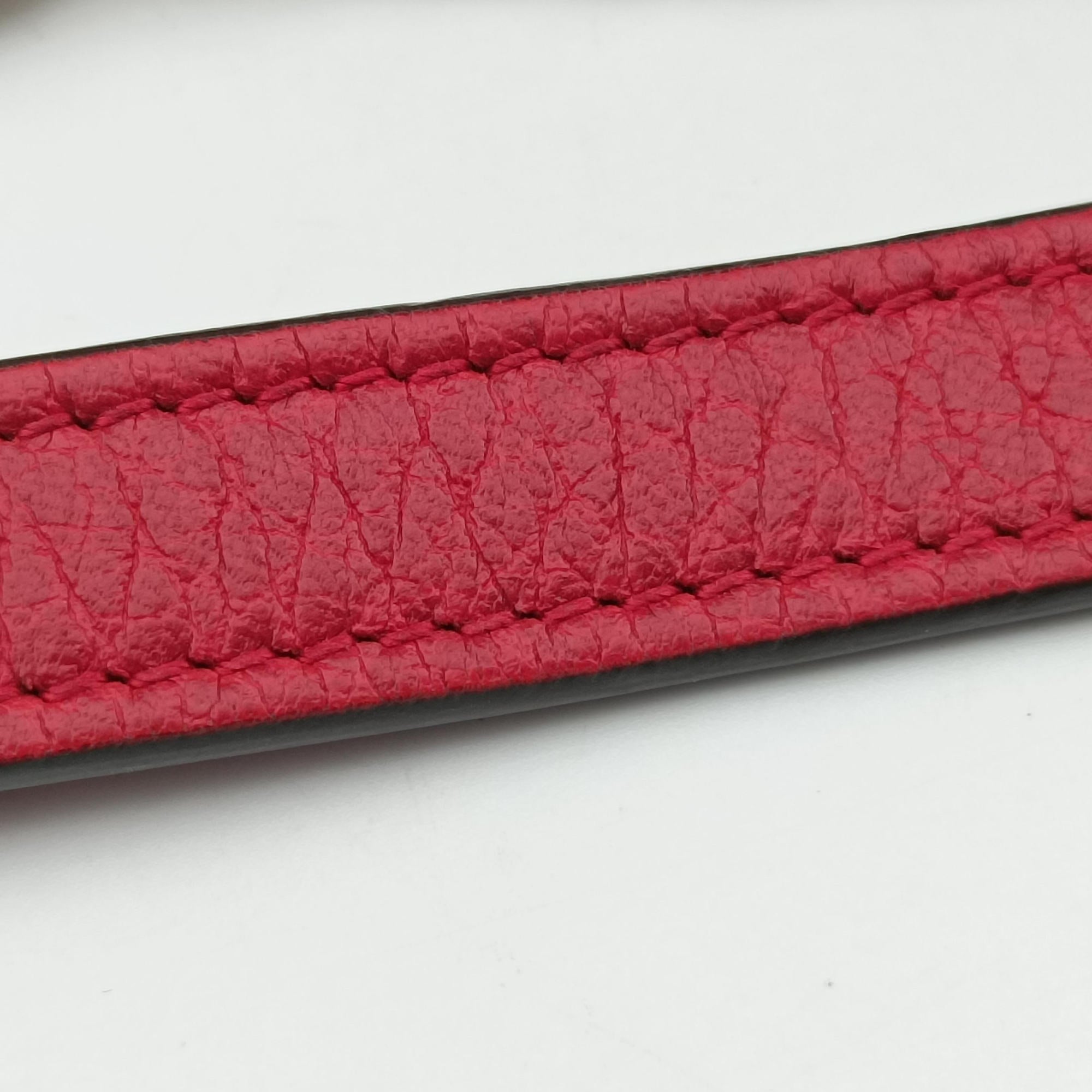 Vintage Gucci Interlocking G Red Leather 510304 shoulderbag | stylenewstar