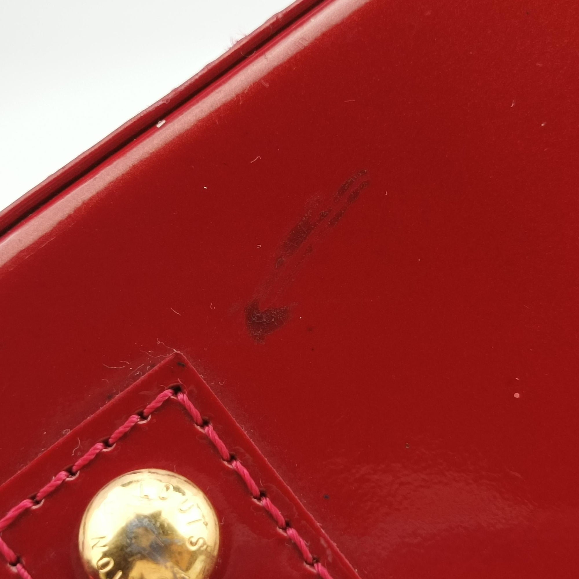 Vintage Louis Vuitton Alma BB Pommed'Amour Vernis M91593 shoulderbag | stylenewstar