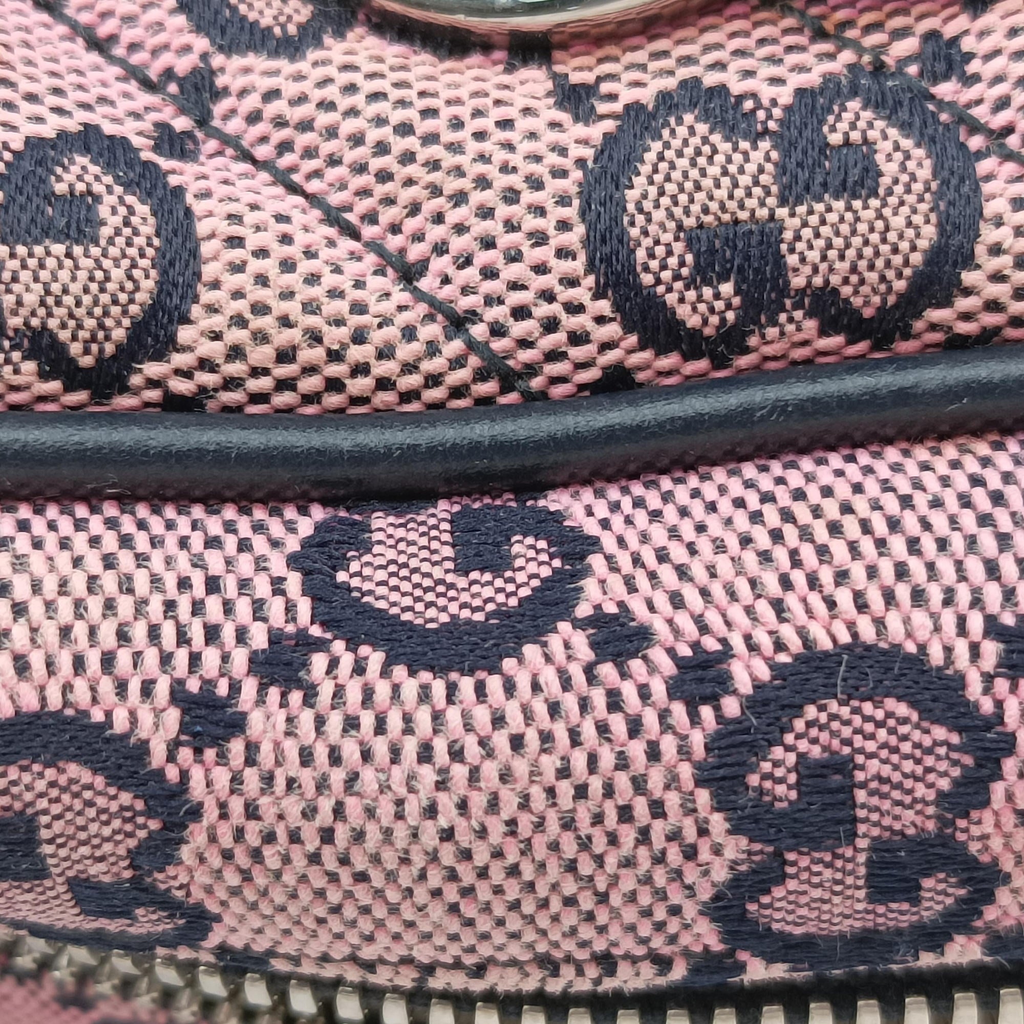 Pre-owned Gucci GG Marmont Purple canvas 447632 shoulderbag | stylenewstar