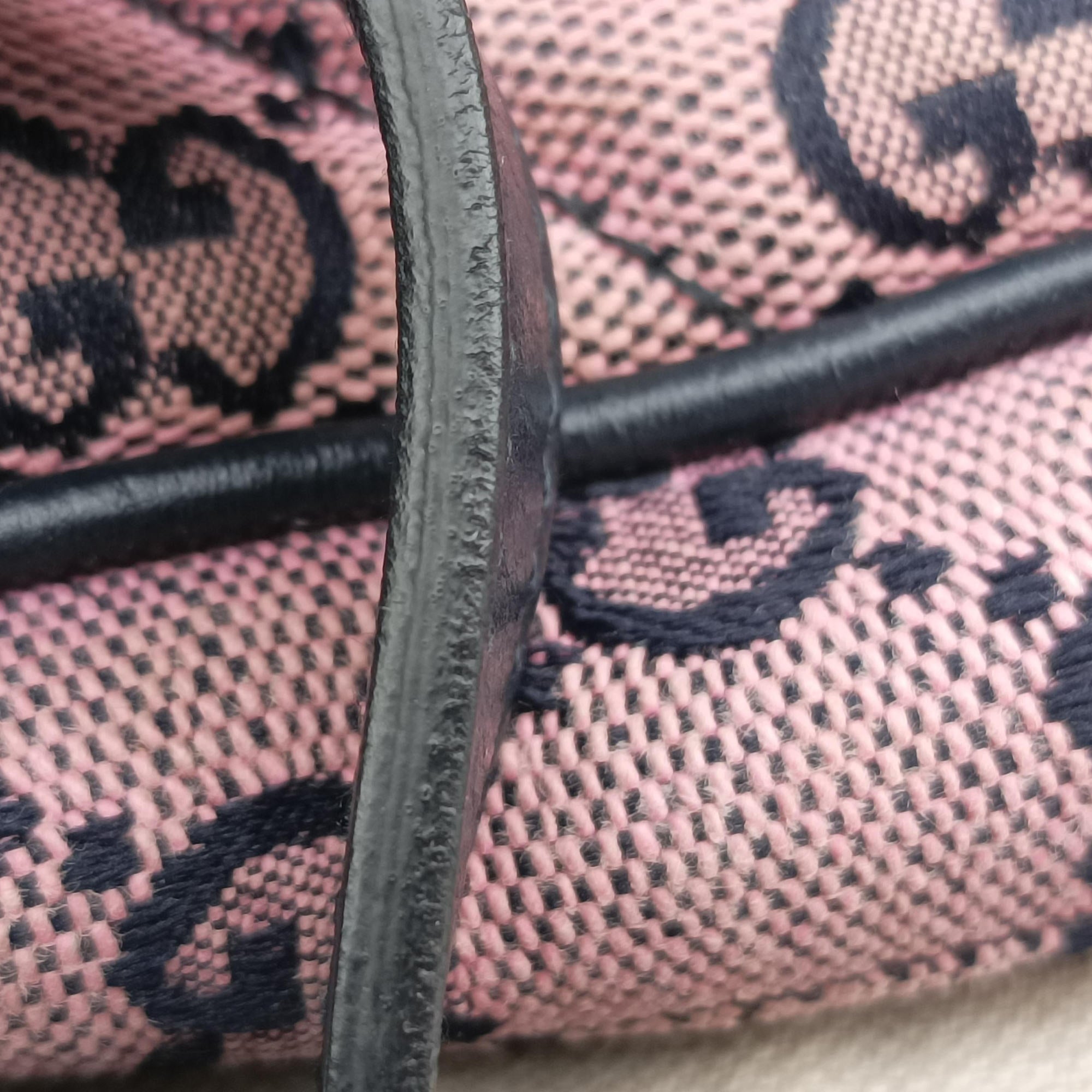 Pre-owned Gucci GG Marmont Purple canvas 447632 shoulderbag | stylenewstar