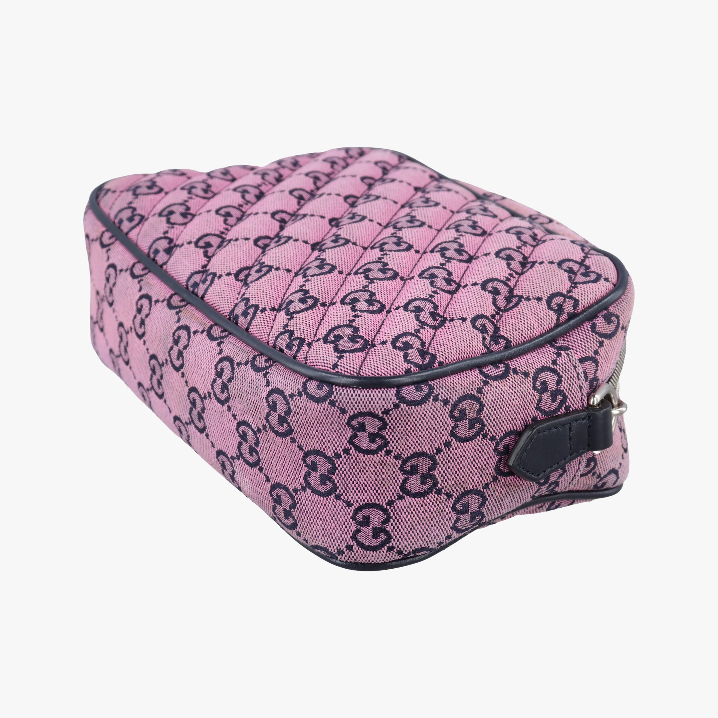 Pre-owned Gucci GG Marmont Purple canvas 447632 shoulderbag | stylenewstar