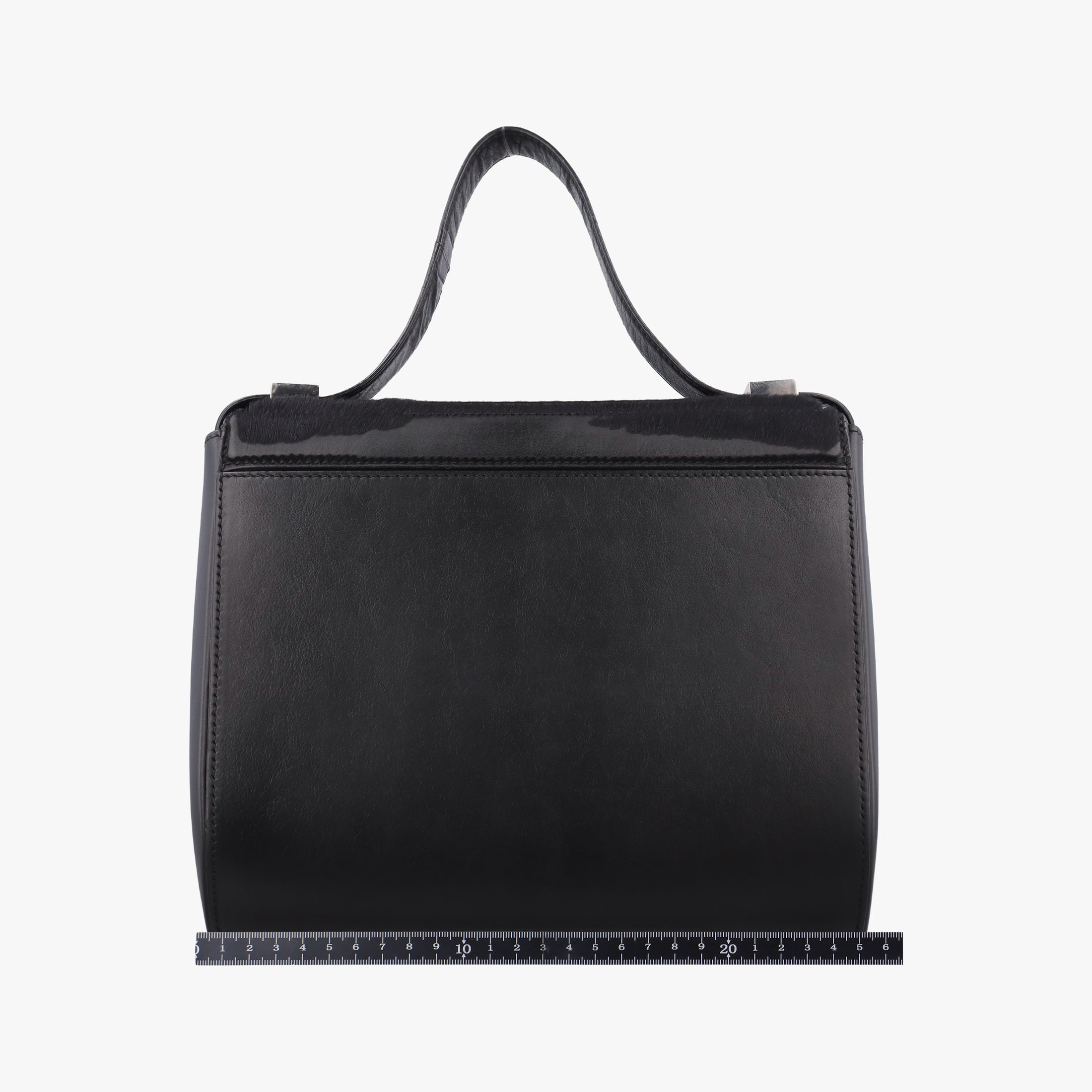 Secondhand Givenchy Pandora Box Black Leather × Ponyhair  shoulderbag | stylenewstar