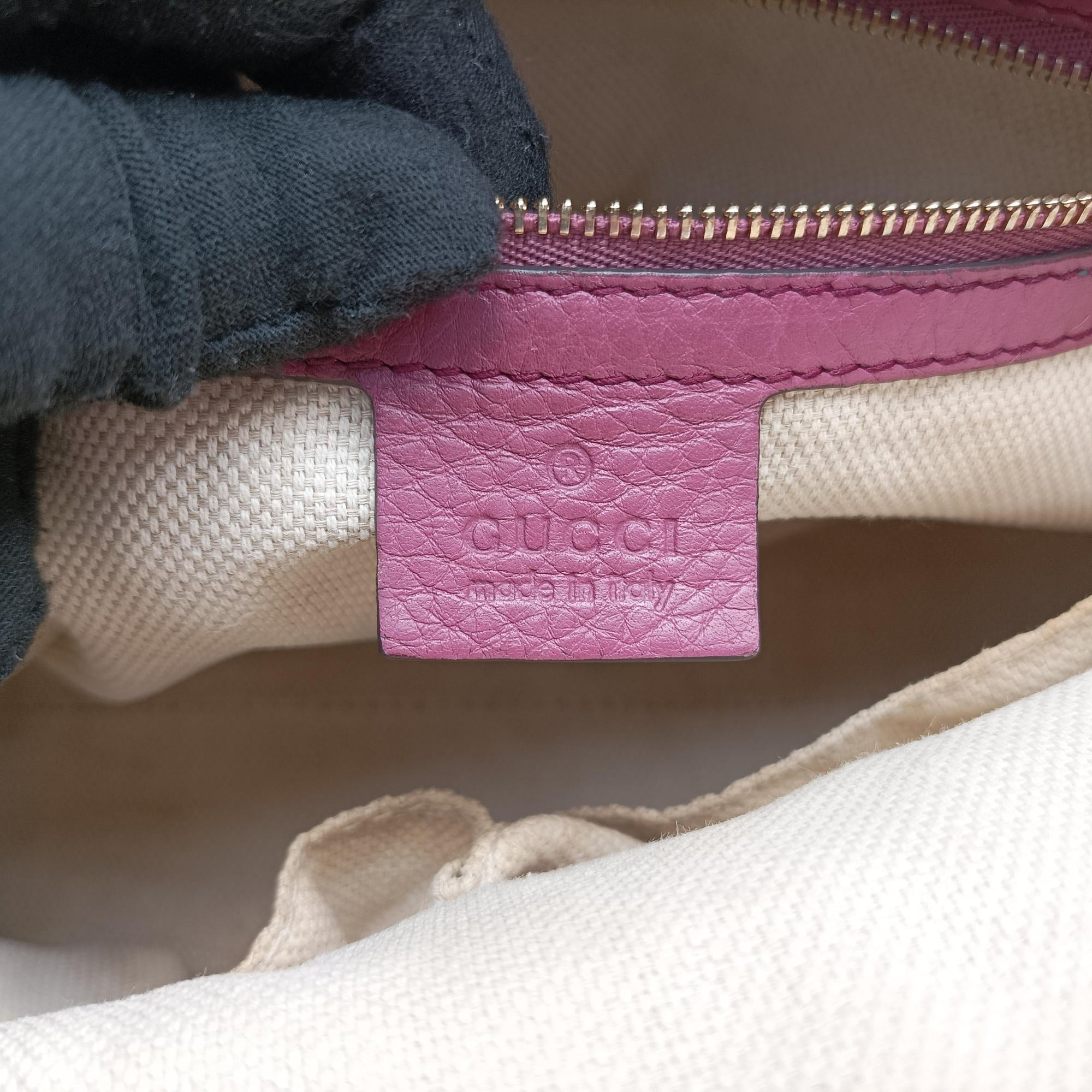 Vintage Gucci Soho Purple Leather 369176 shoulderbag | stylenewstar