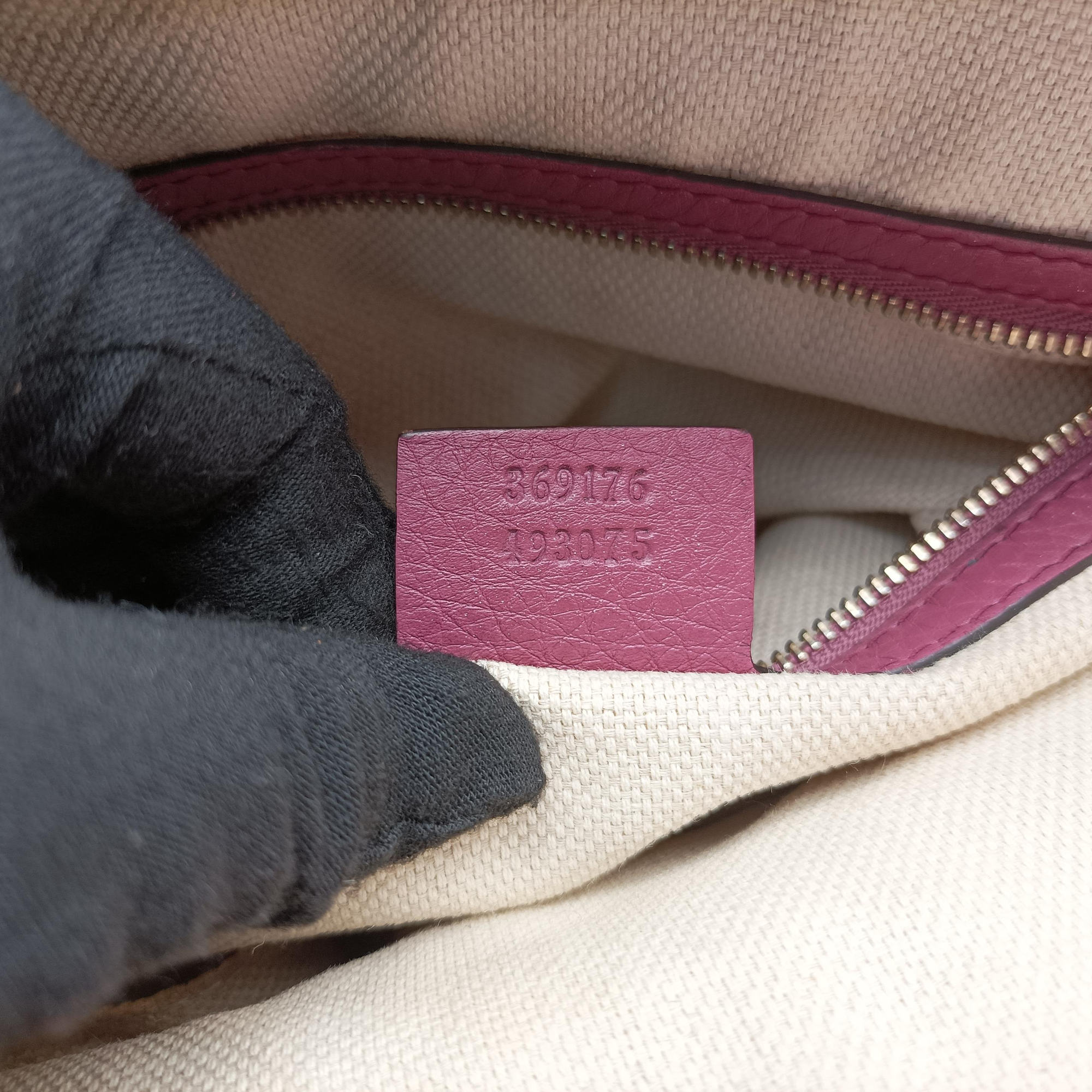 Vintage Gucci Soho Purple Leather 369176 shoulderbag | stylenewstar