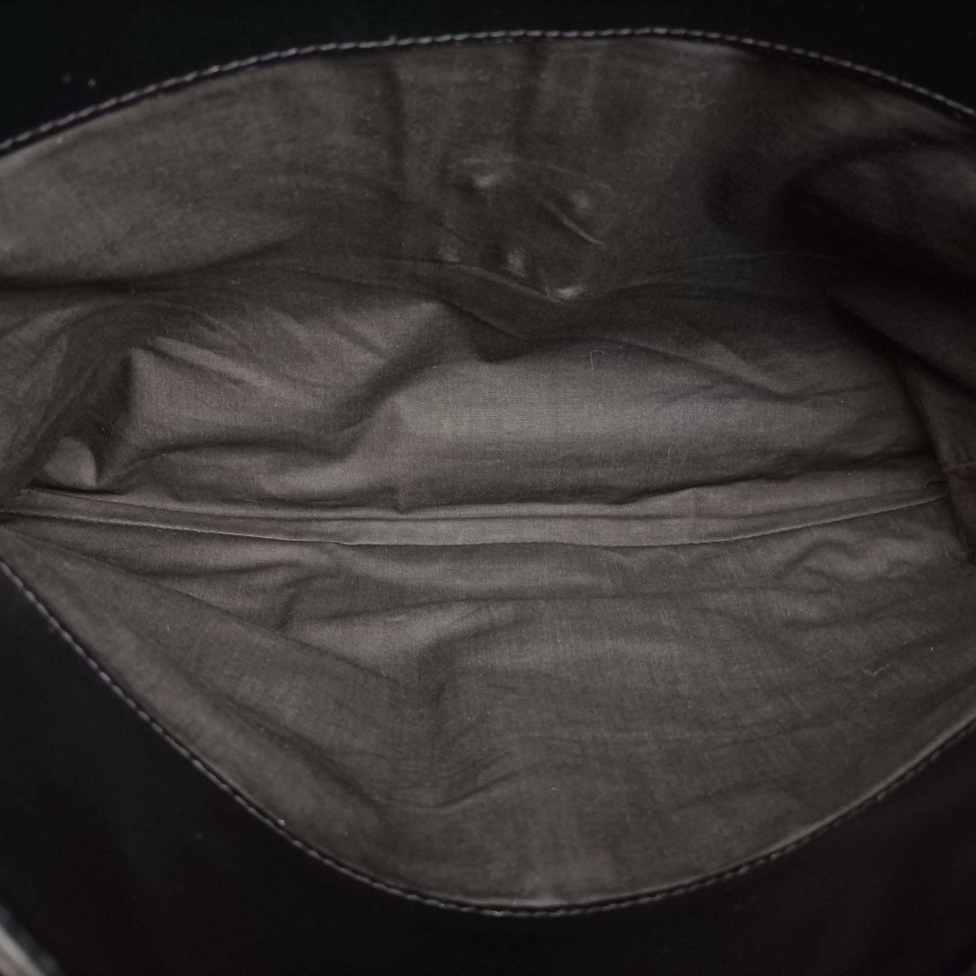 Pre-owned Bottega Veneta Intrecciato Black lambskin  handbag | stylenewstar